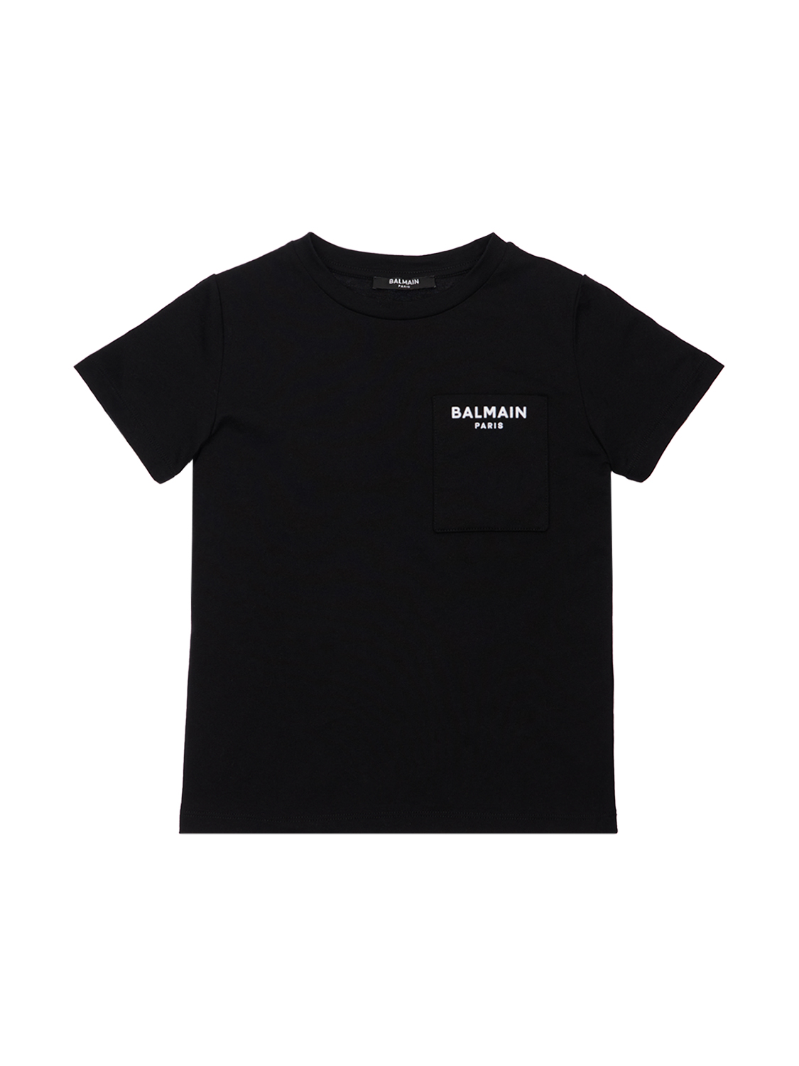 T-shirt Aus Baumwolljersey Mit Beflocktem Logo