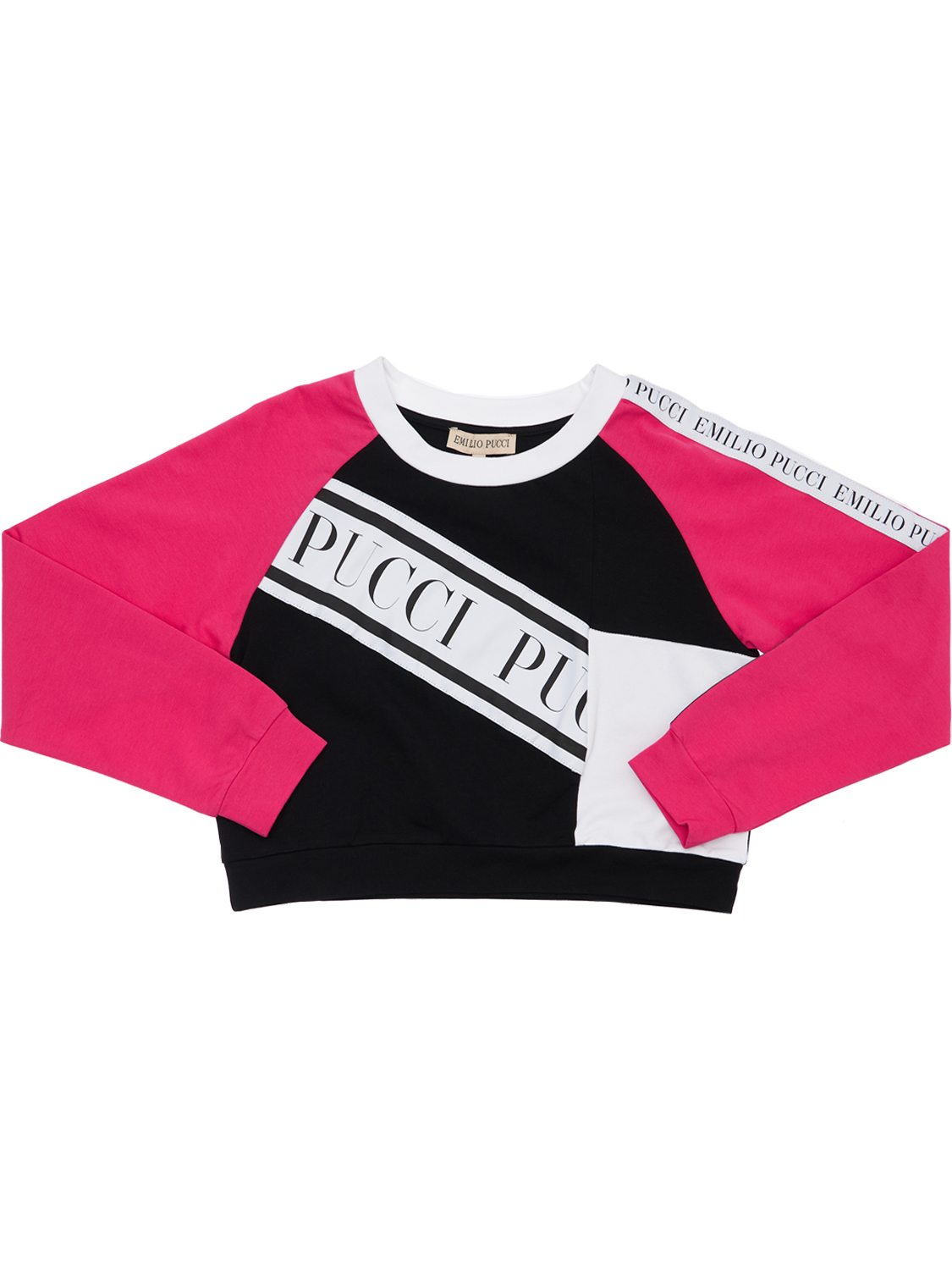 Sweatshirt Aus Baumwolle Mit Logodruck