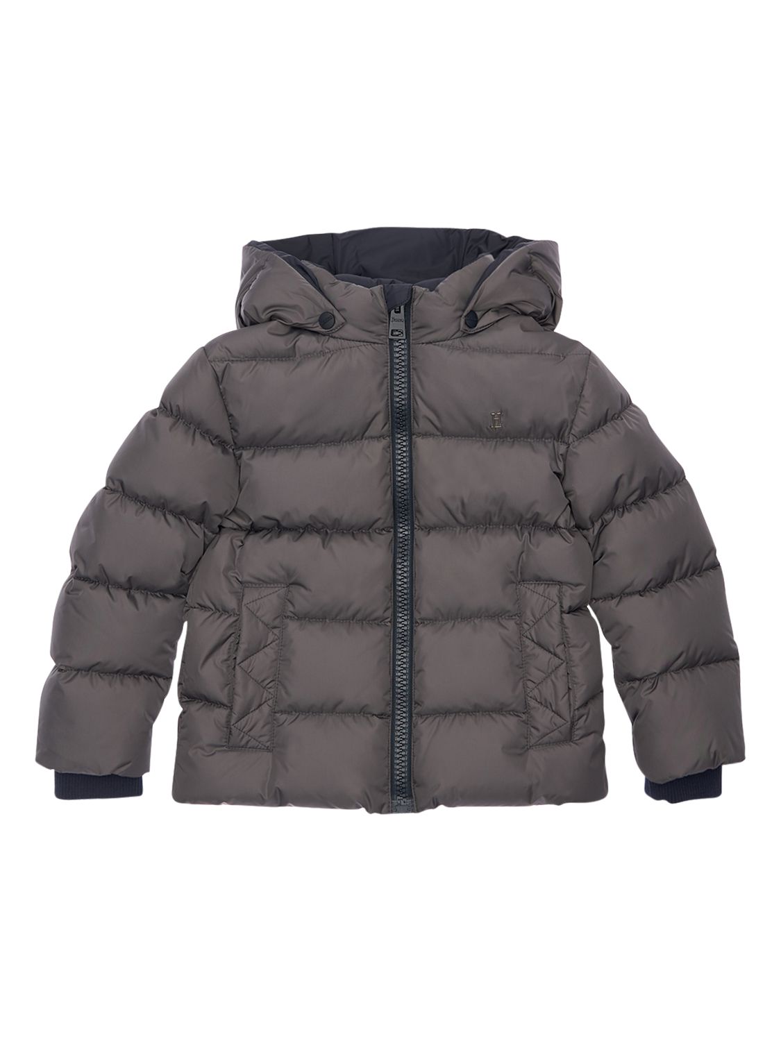 Daunenjacke Aus Nylon Mit Kapuze