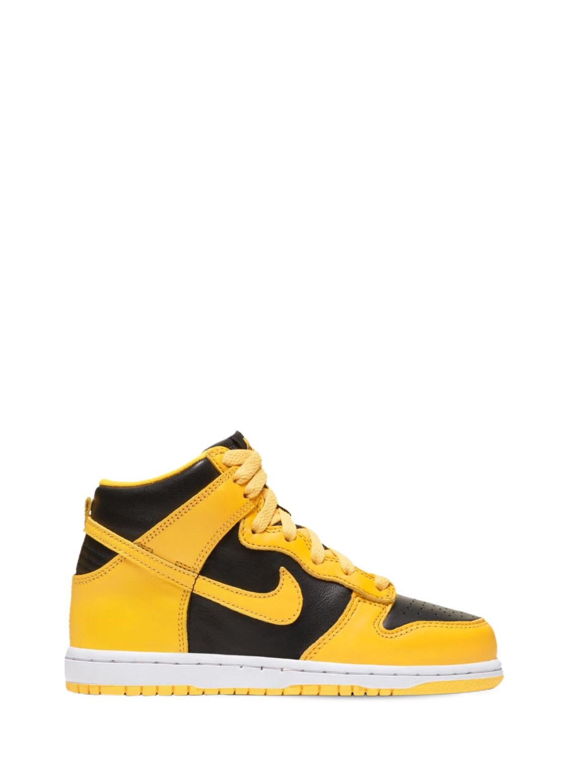 Nike Kids' Dunk High Sp Sneakers In Yellow,black