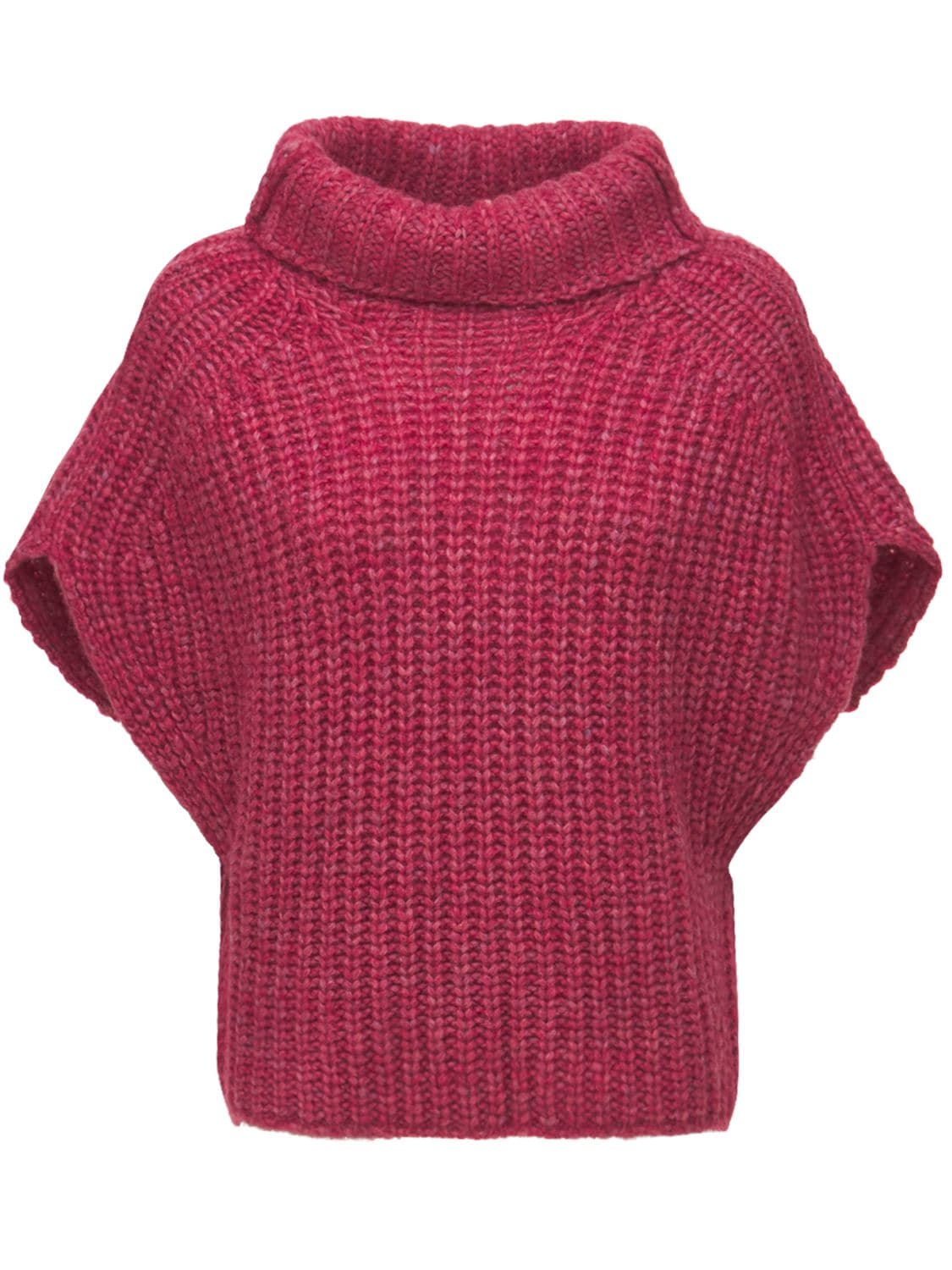 ISABEL MARANT Ivy Turtleneck Sleeveless Alpaca Sweater