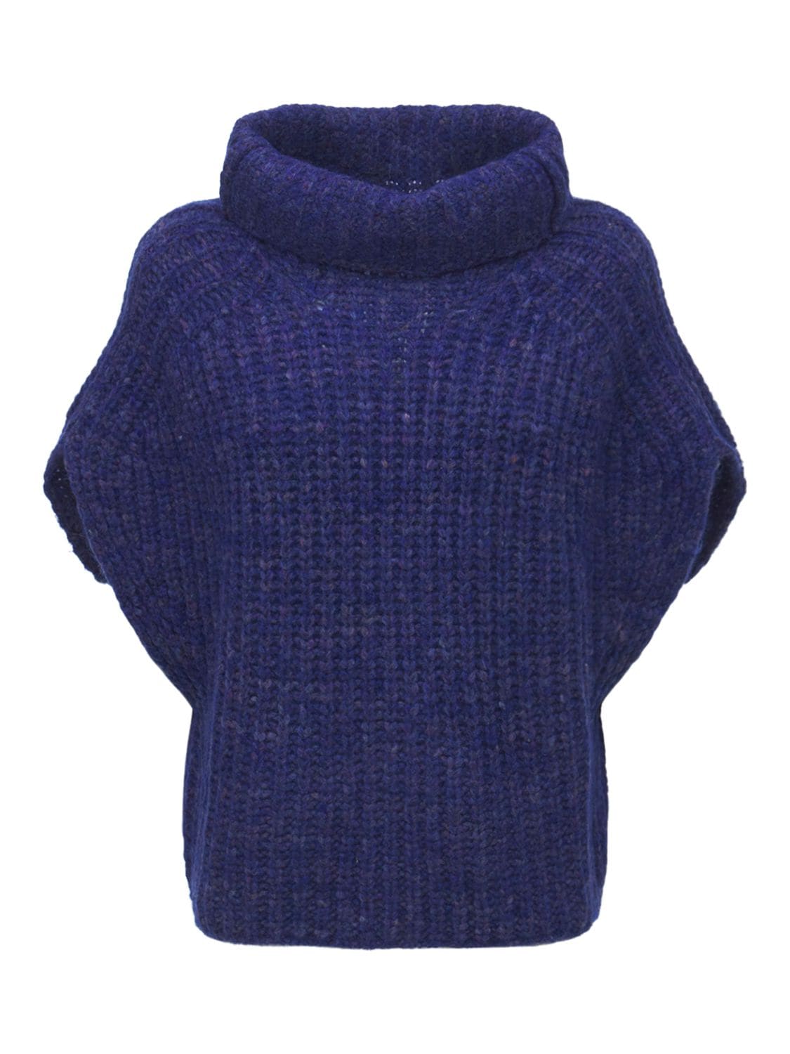 ISABEL MARANT Ivy Turtleneck Sleeveless Alpaca Sweater