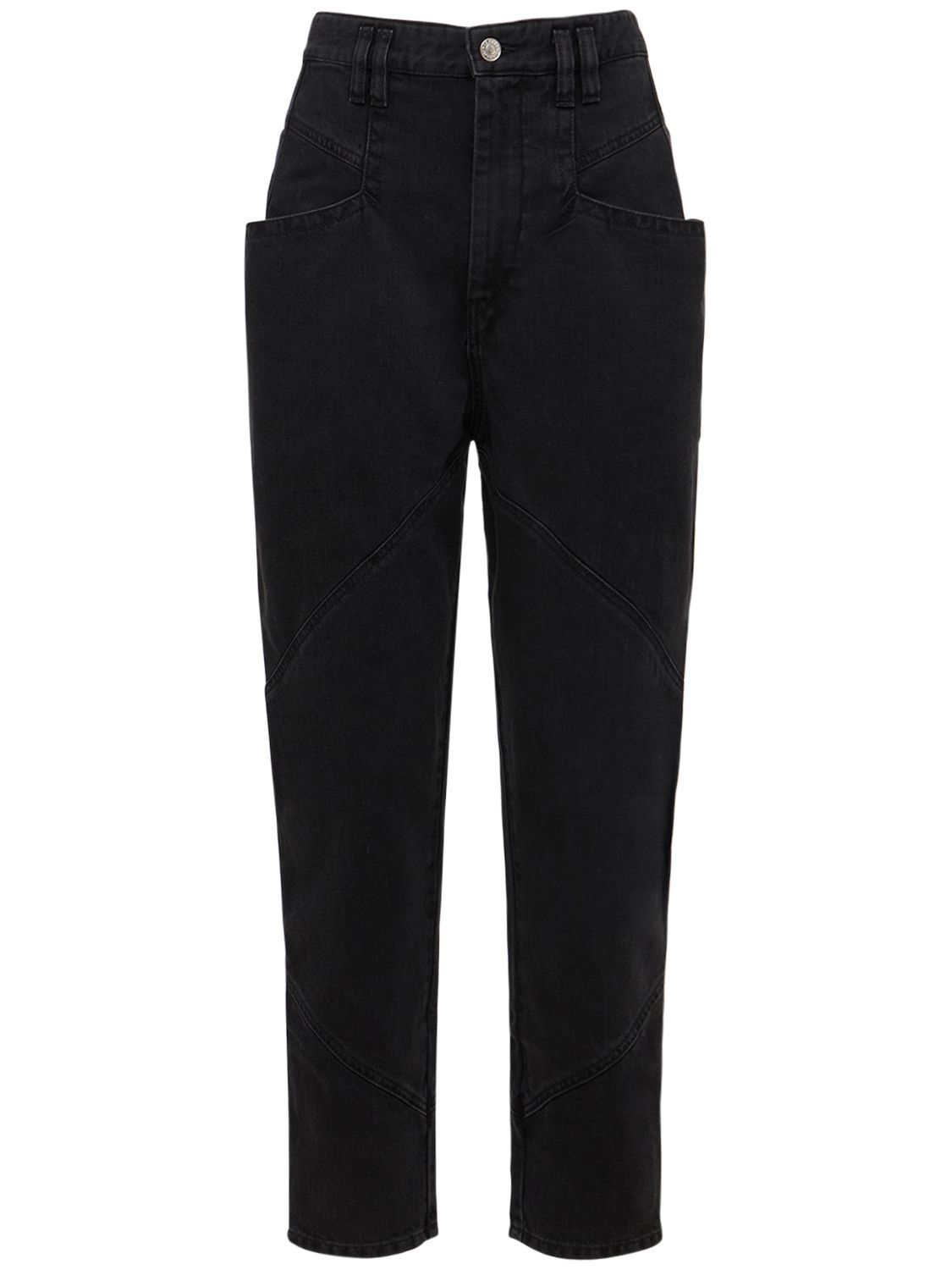 ISABEL MARANT NADELOISA STRAIGHT DENIM JEANS