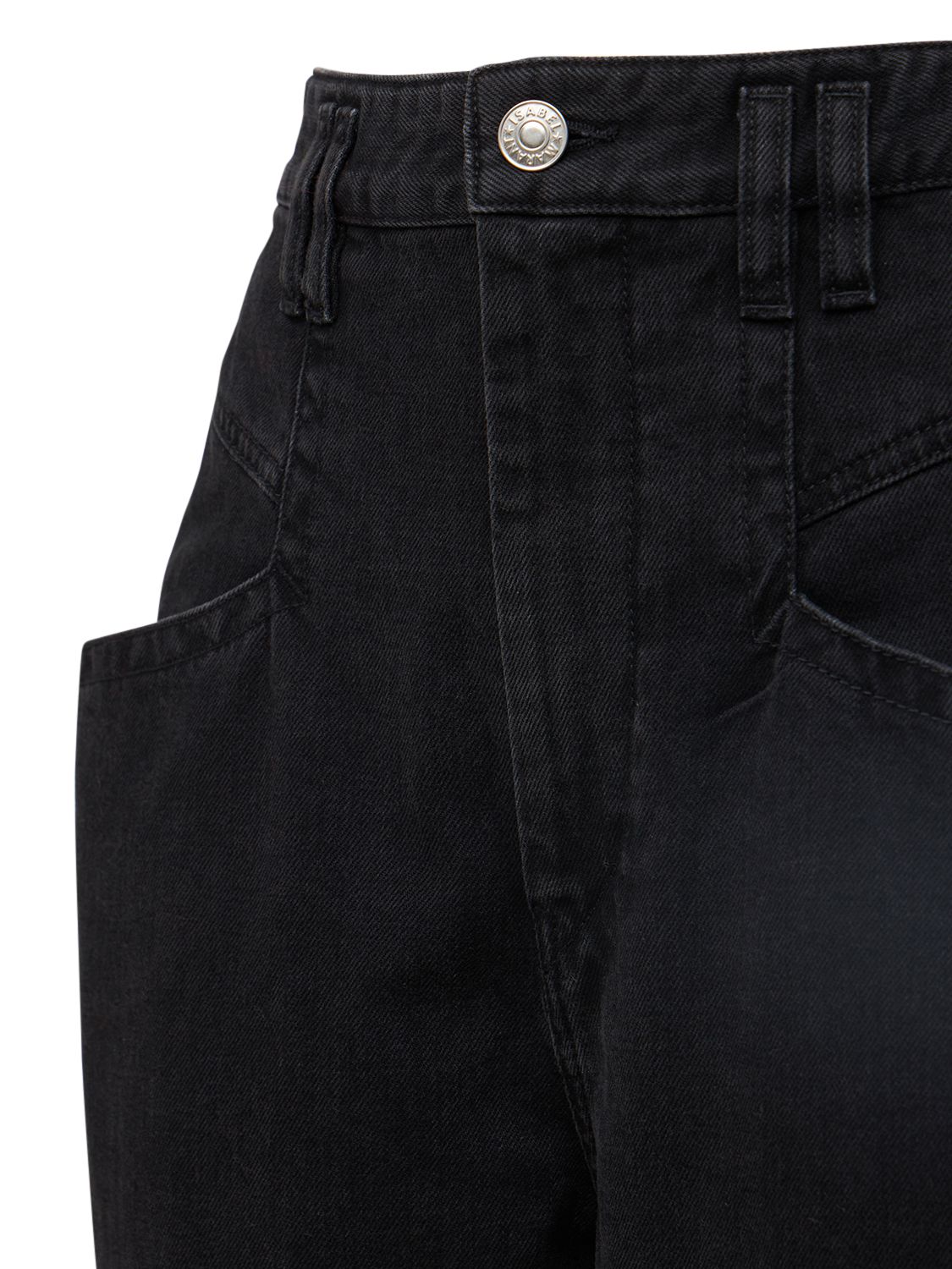 ISABEL MARANT NADELOISA STRAIGHT DENIM JEANS