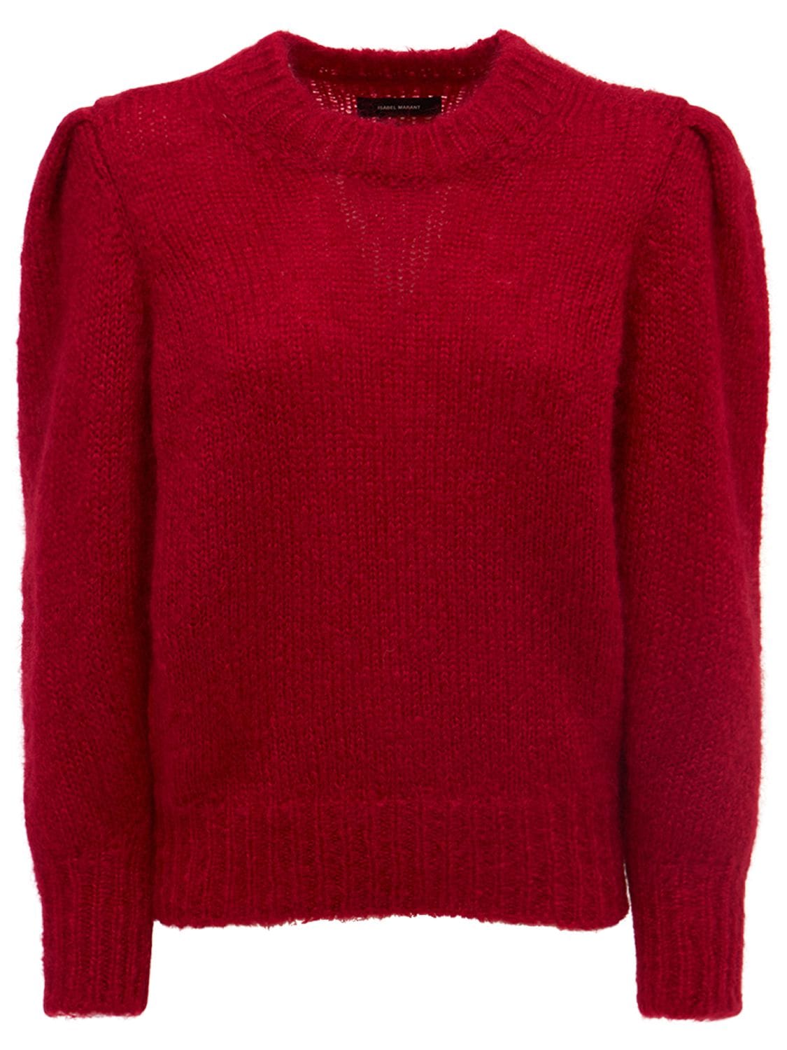 ISABEL MARANT “EMMA”马海毛混纺针织毛衣,74I1K6040-NZBSRA2