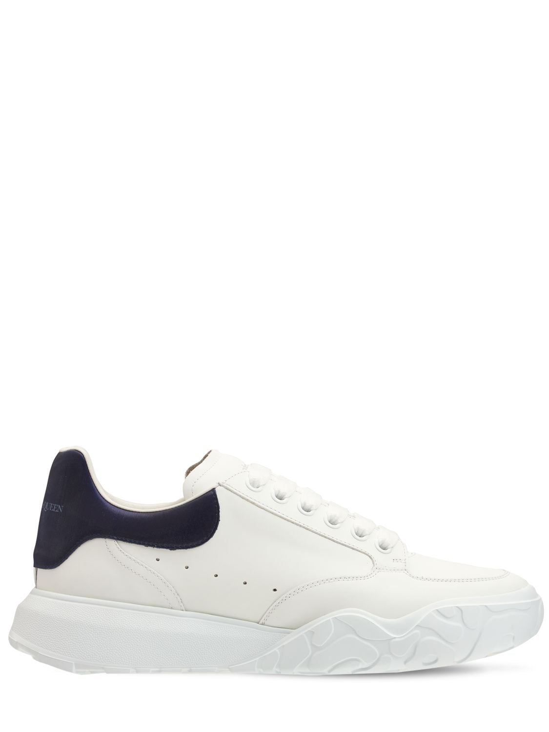 ALEXANDER MCQUEEN Leather Lace-up Sneakers
