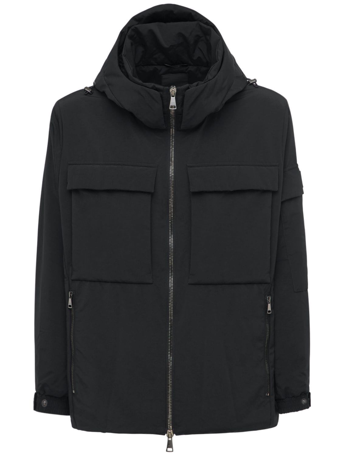 Tatras - Klim hooded lightweight nylon jacket - Black | Luisaviaroma