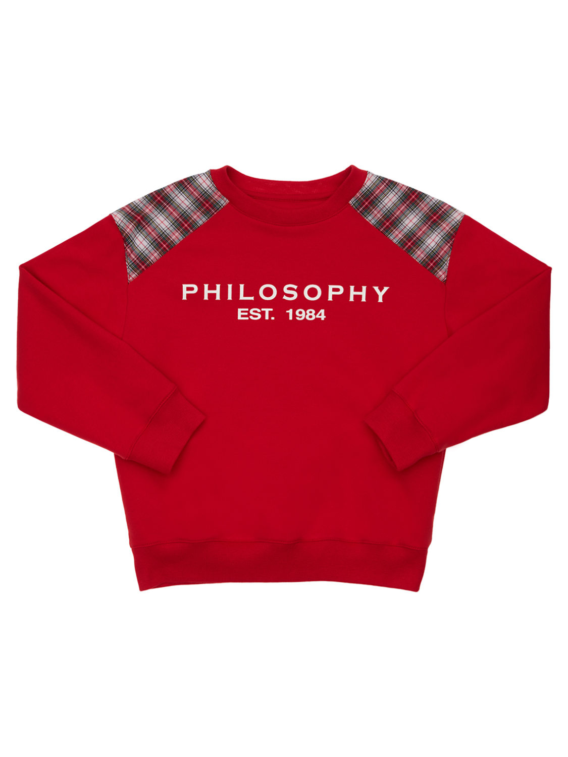 Sweatshirt Aus Baumwolle Mit Logo