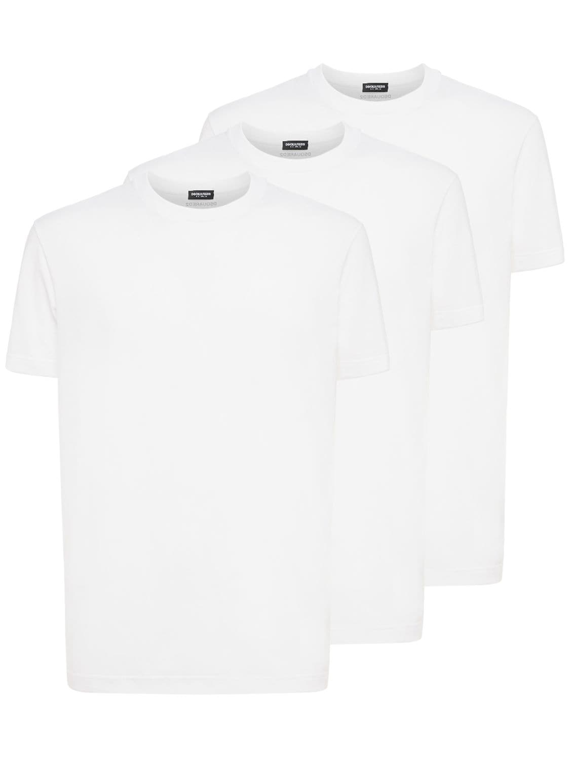 Pack Of 3 Printed Cotton Jersey T-shirts