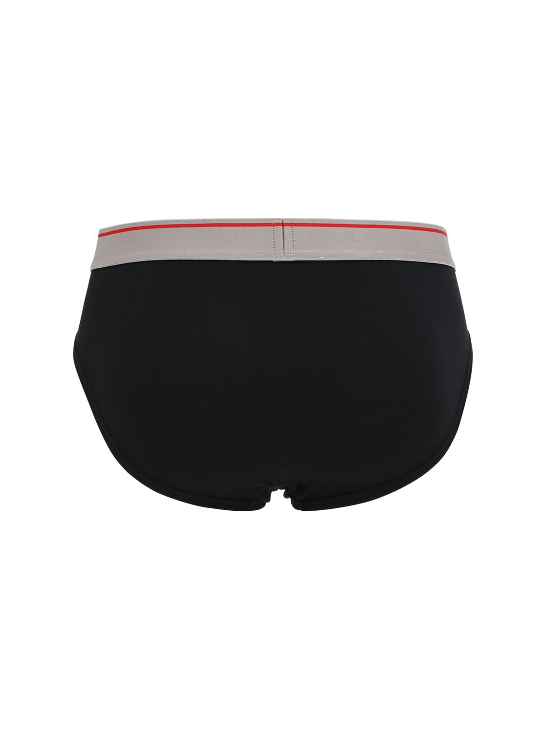 Shop Dsquared2 Underwear Pack Of 2 Logo Modal Jersey Briefs In Black