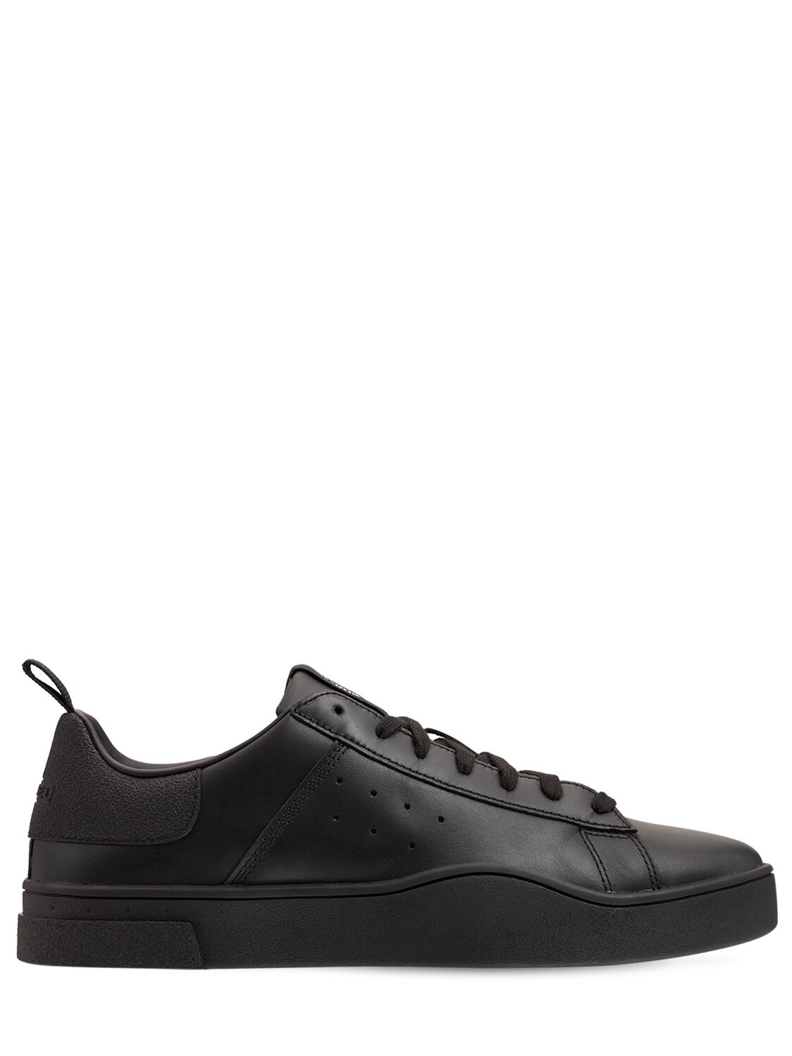 Diesel - Clever leather low-top sneakers - Black | Luisaviaroma