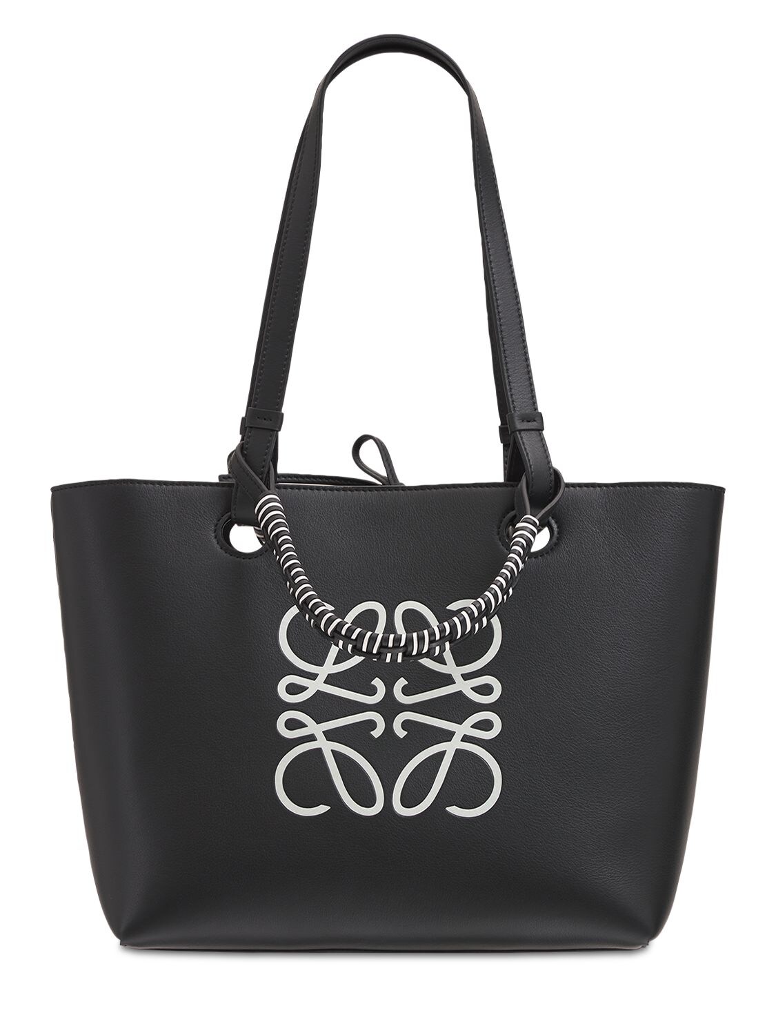 Anagram Leather Small Tote Bag