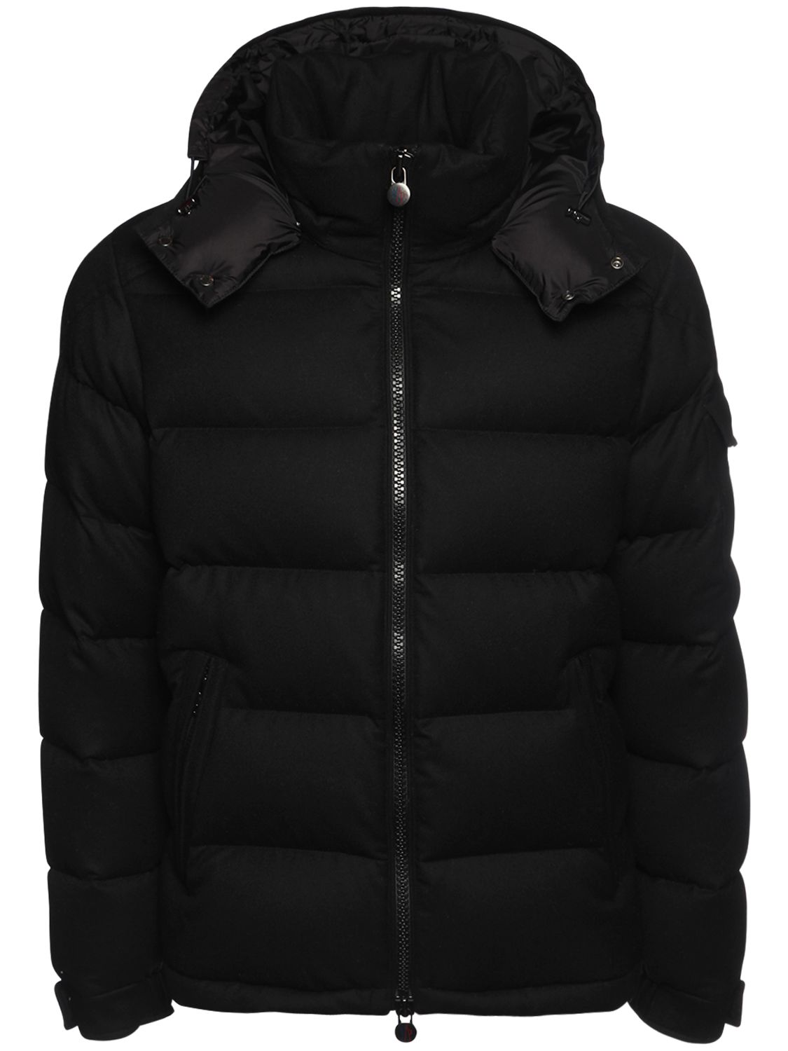 Moncler Montgenevre Down-filled Jacket In Black