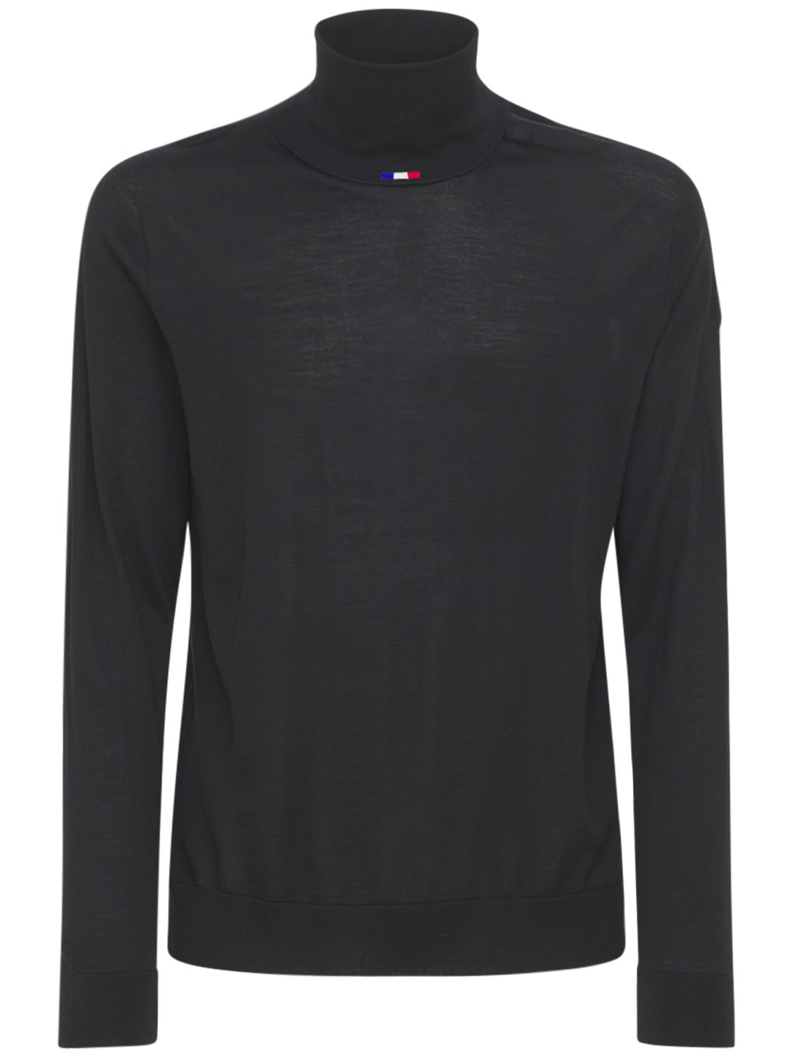 Turtleneck Wool Knit...