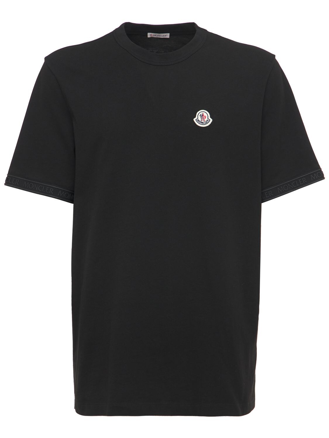 MONCLER 棉质平纹针织T恤,74I3EU070-OTK50