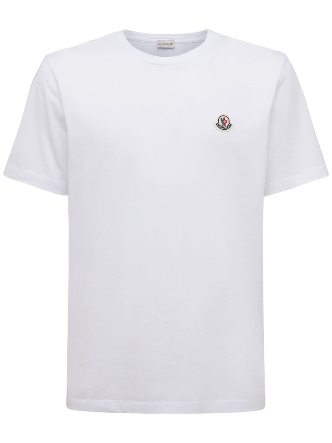 Moncler 棉质平纹针织t恤3件套装 In Multicolor