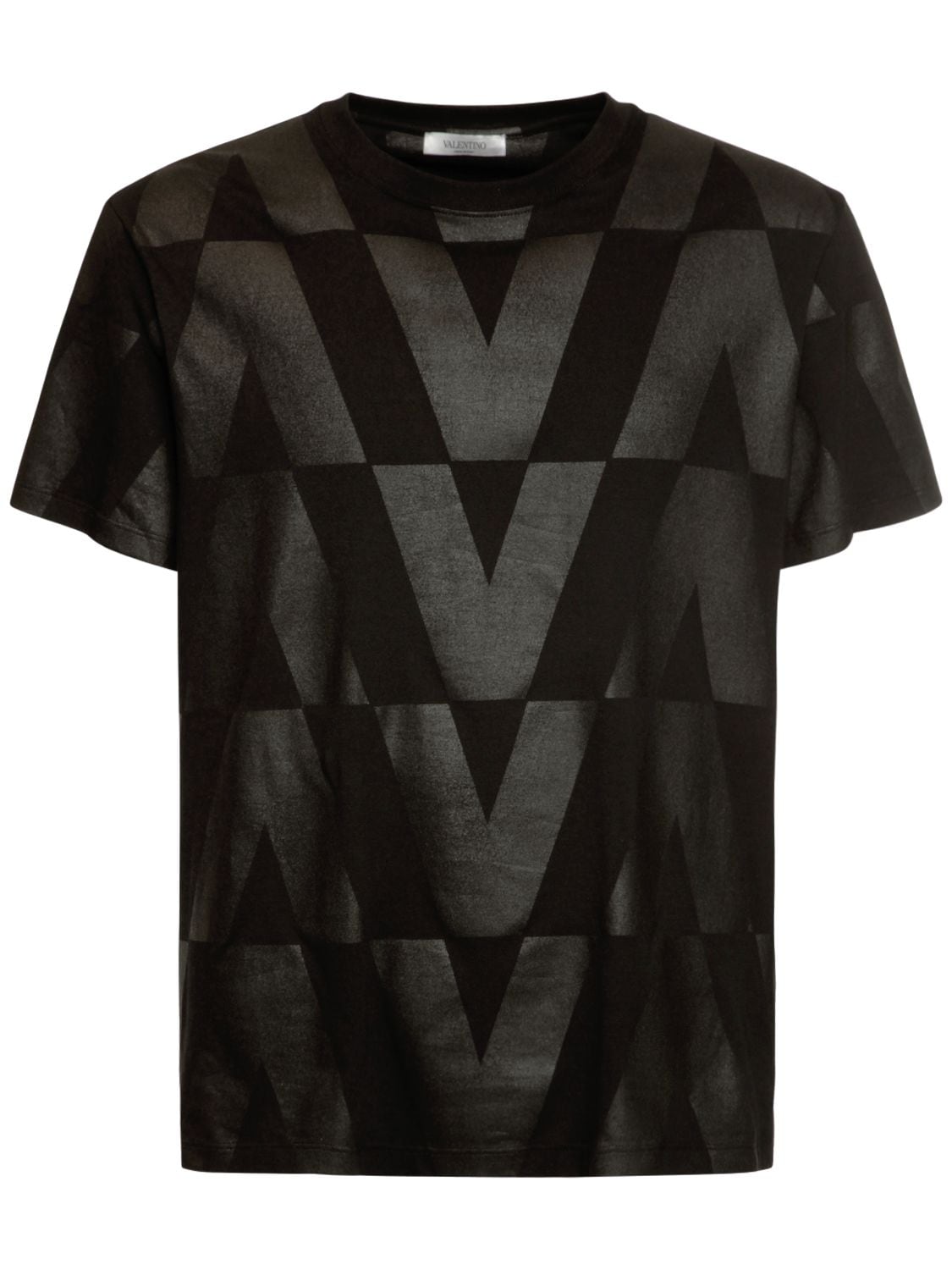 VALENTINO V印花棉质T恤,74I3GS007-RZM00