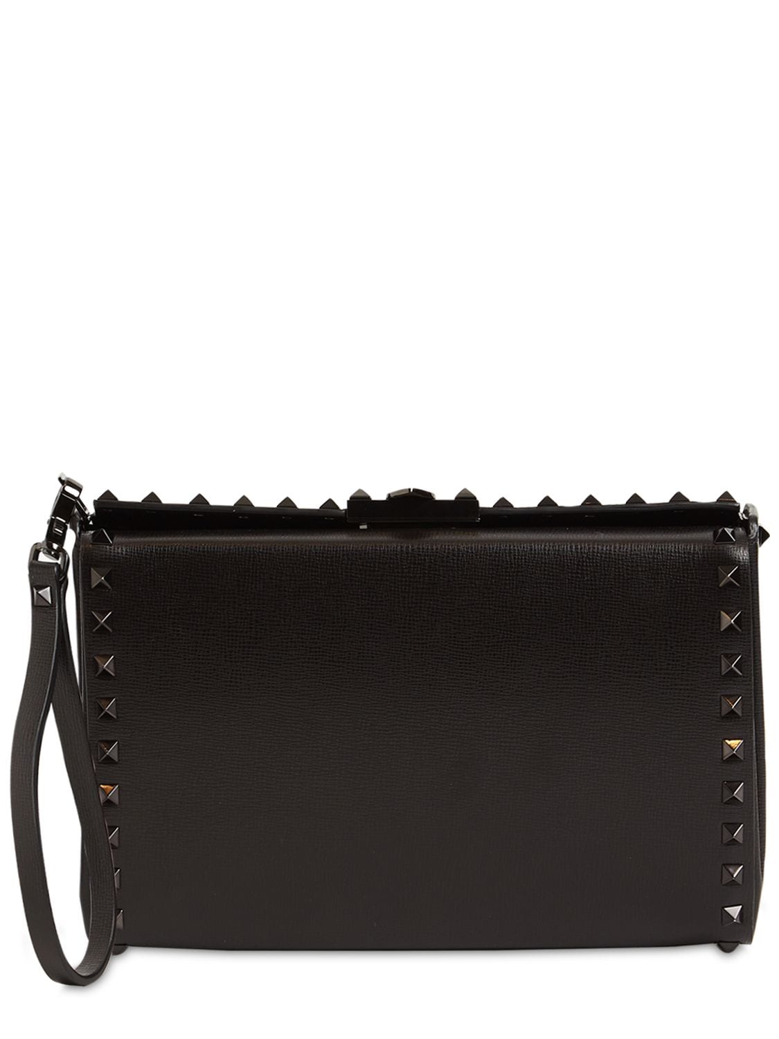 Image of Ruthenio Studs Leather Pouch