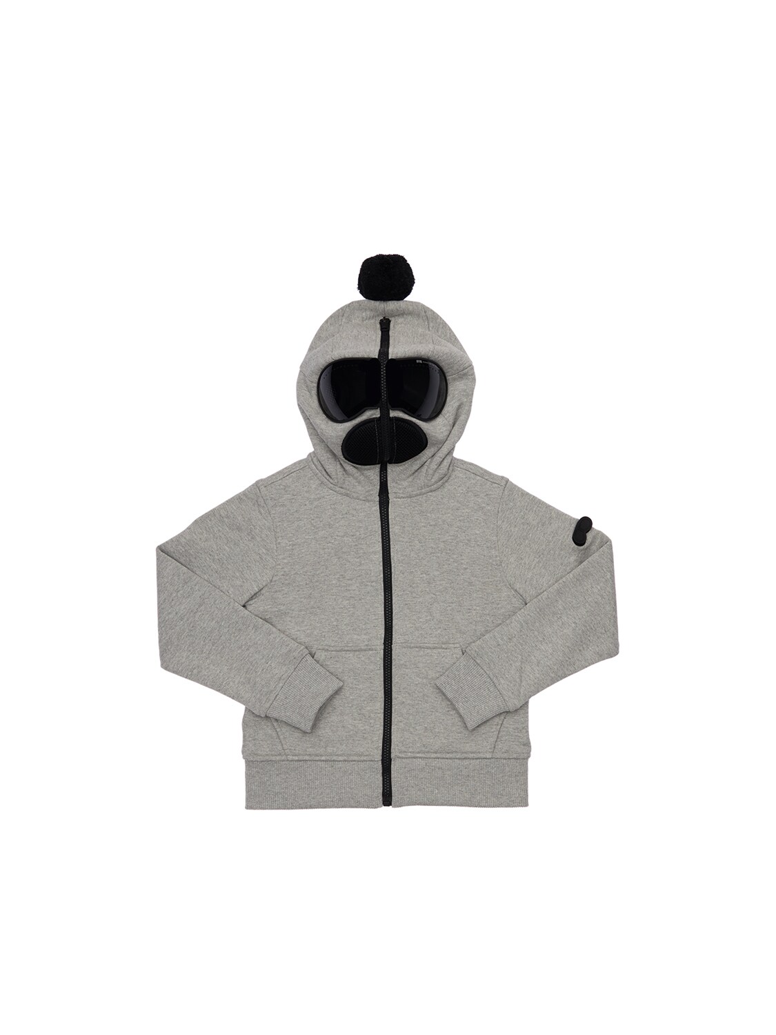 Ai Riders On The Storm Kids' Cotton Sweatshirt Hoodie W/ Lenses In Grey