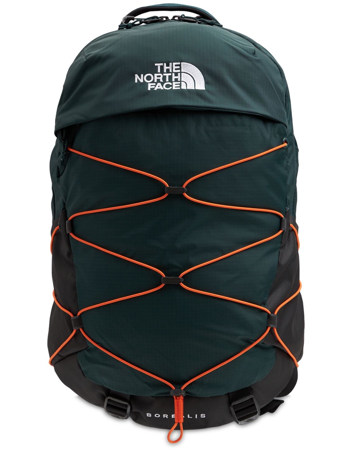 The North Face Borealis Backpack In Sage Green,red