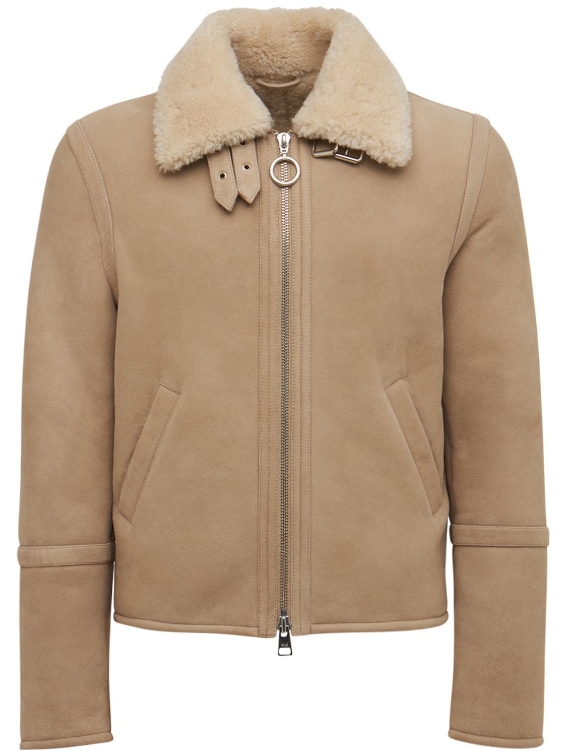 ami shearling jacket