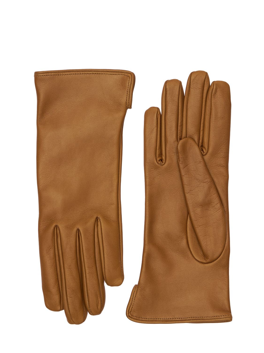 MARIO PORTOLANO Leather Gloves