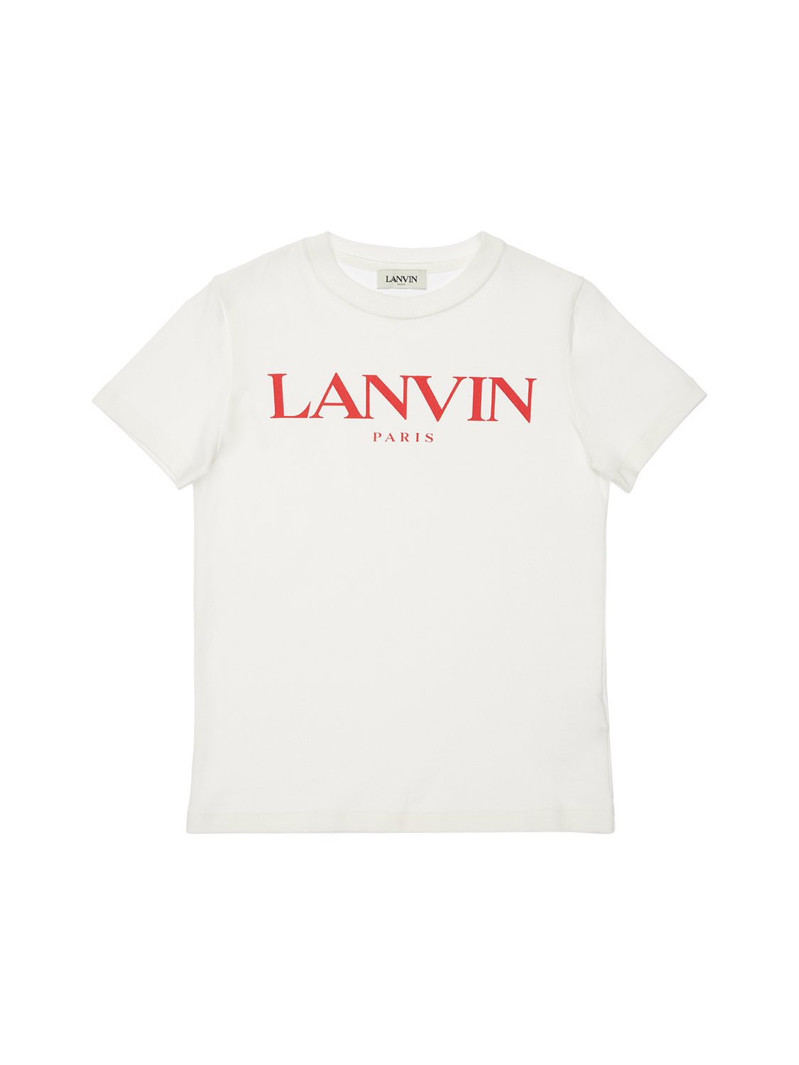 T-shirt Aus Baumwolljersey Mit Logodruck