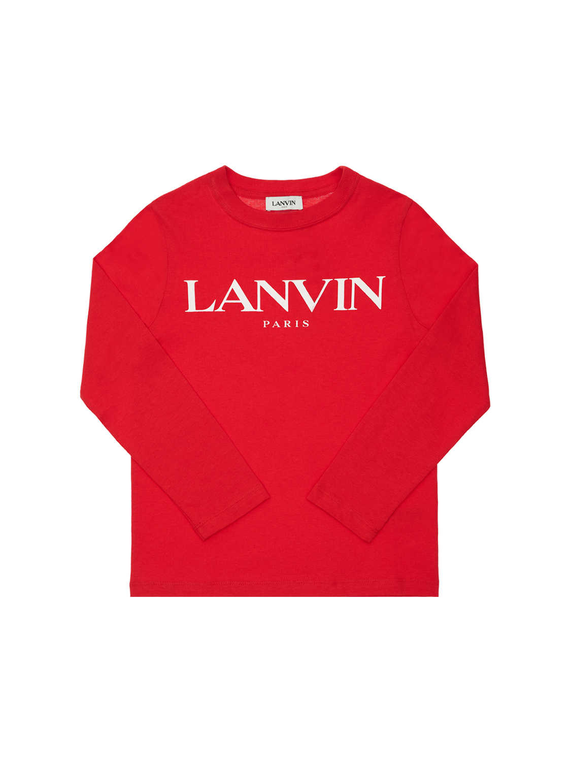 T-shirt Aus Baumwolljersey Mit Logodruck