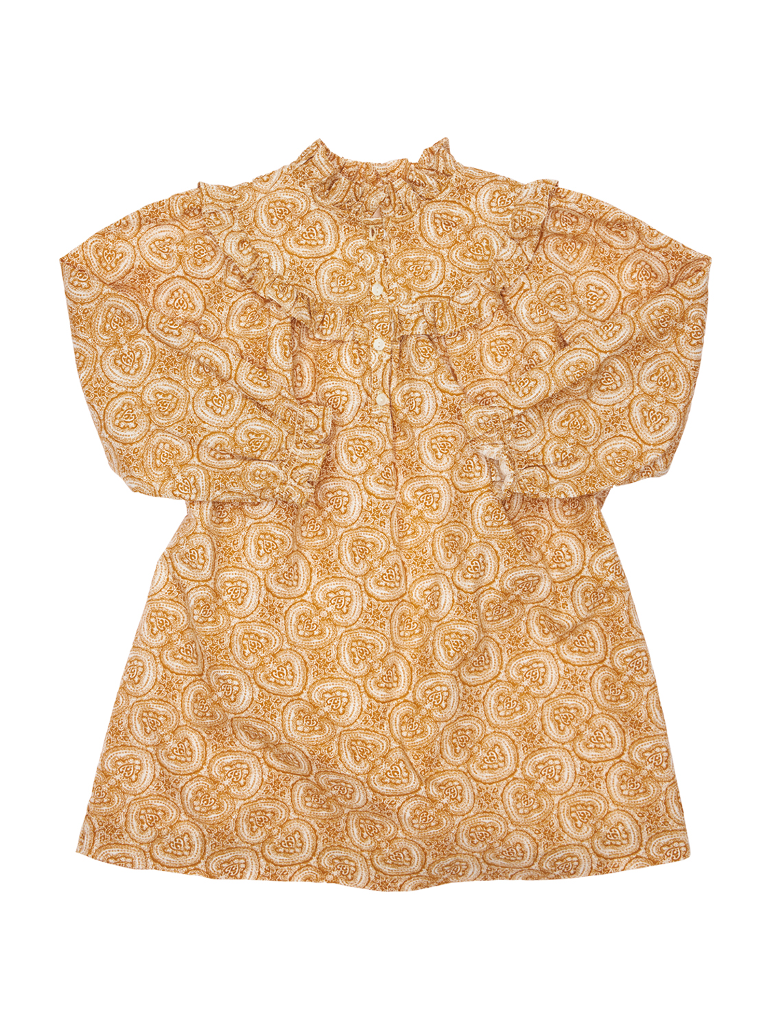 Bedrucktes Baumwollkleid