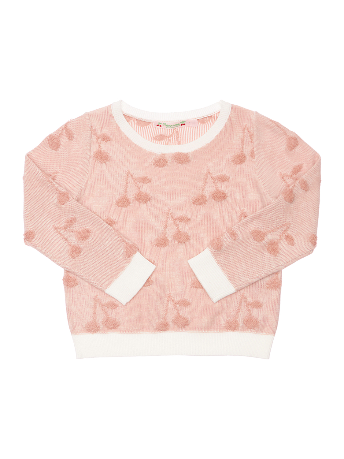 Intarsia Cotton Knit...