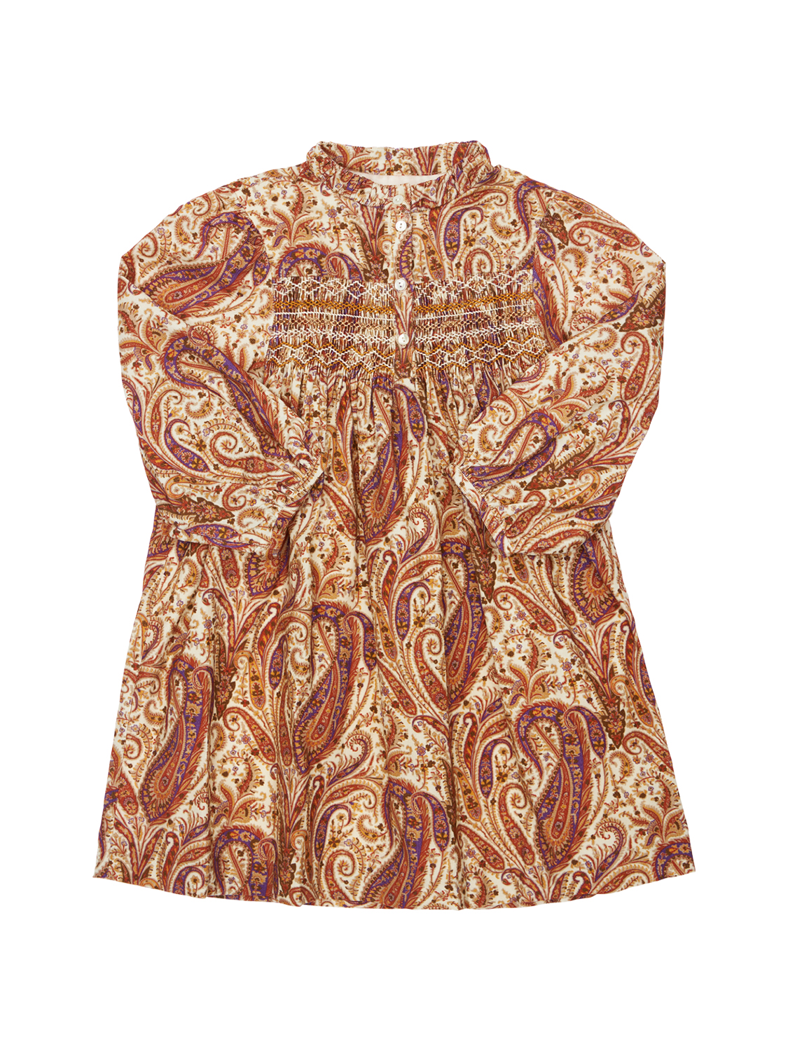 Bedrucktes Baumwollkleid