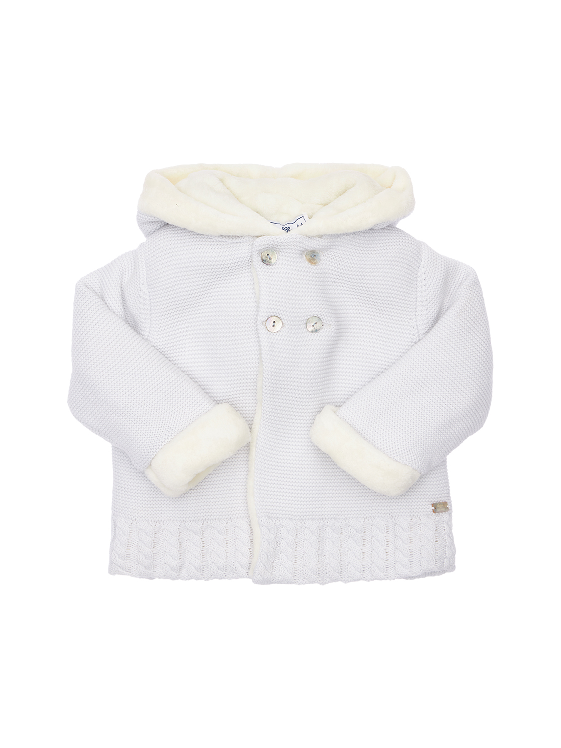 Kapuzenjacke Aus Bio-baumwolltrikot