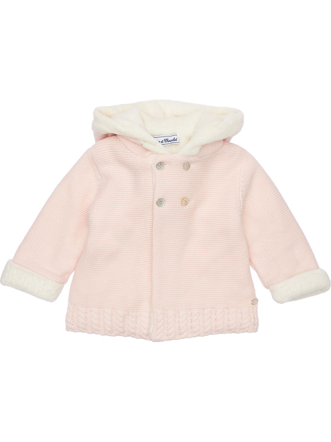 Kapuzenjacke Aus Bio-baumwolltrikot