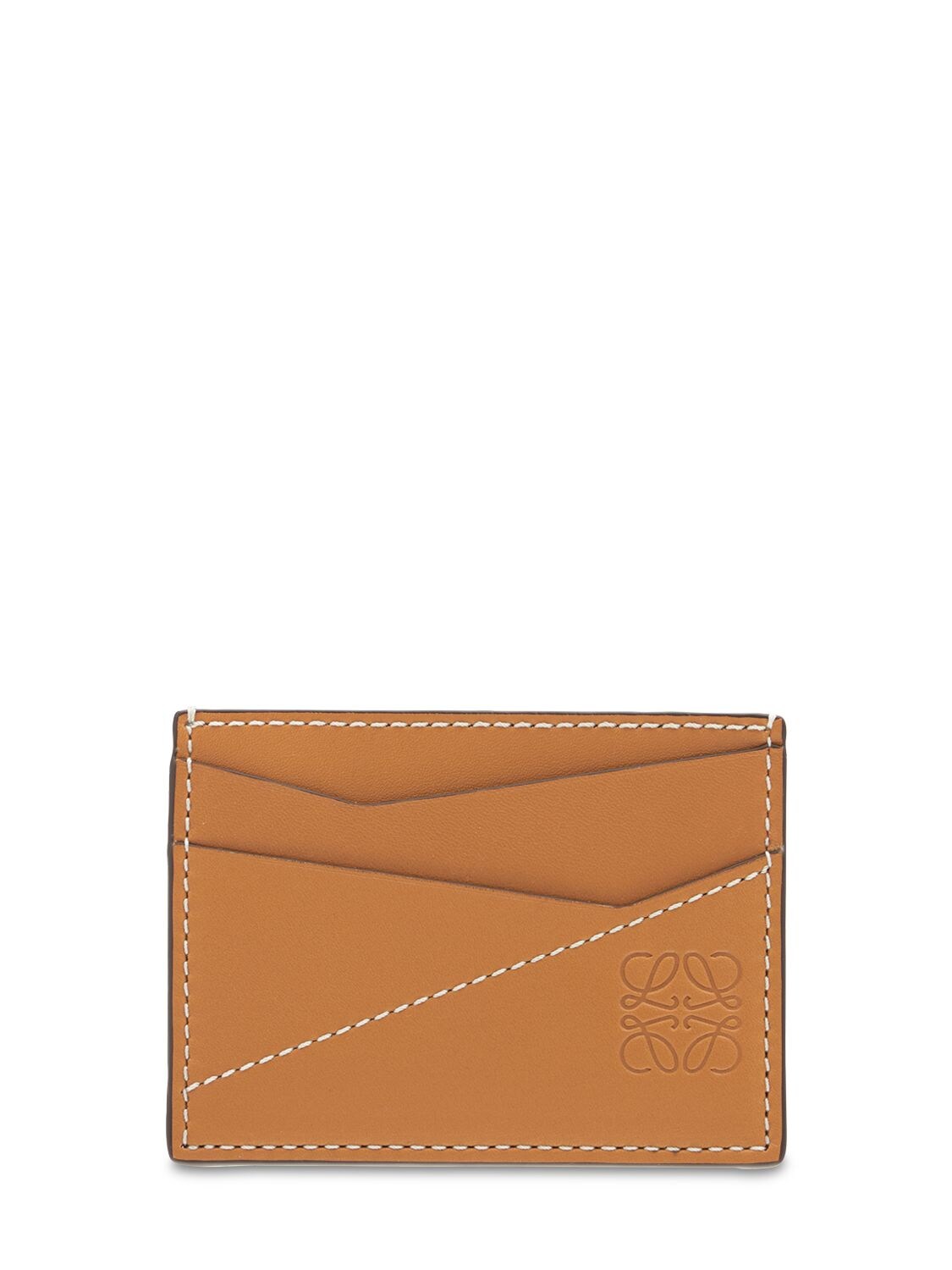 Puzzle Leather Card Holder