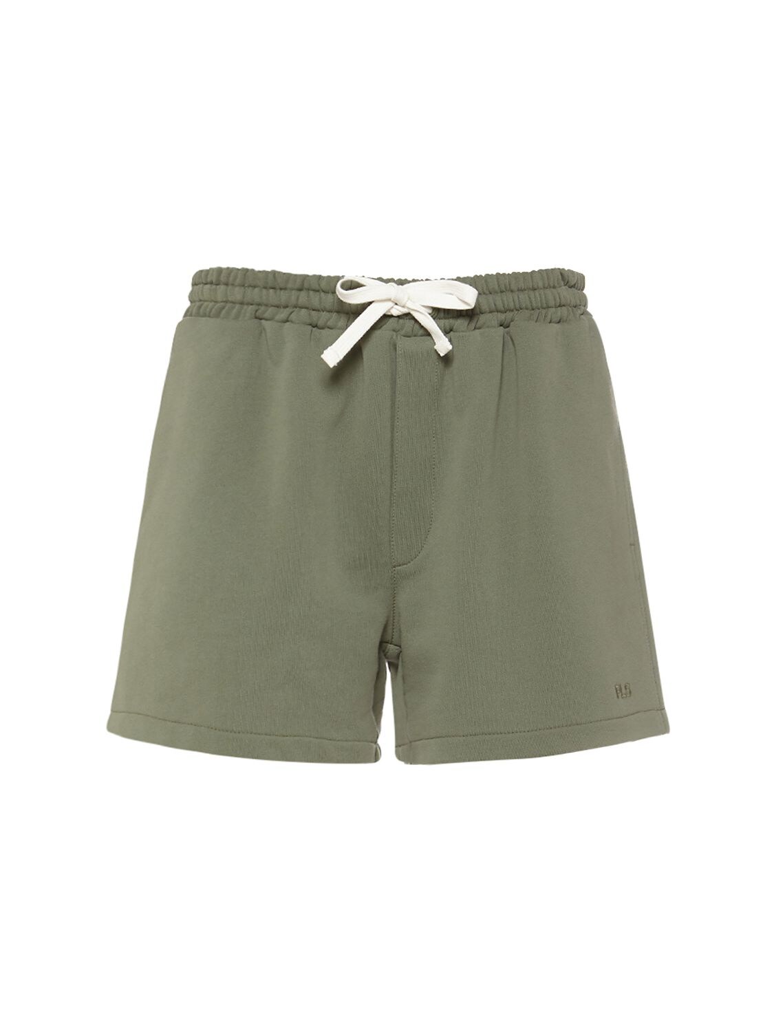 Philosophy Di Lorenzo Serafini Drawstring Cotton Shorts In Green