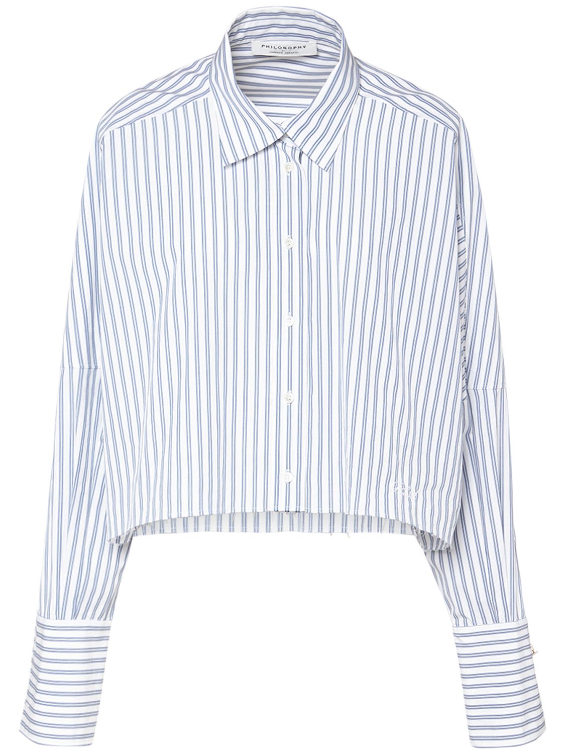 Oversize Striped Cro...