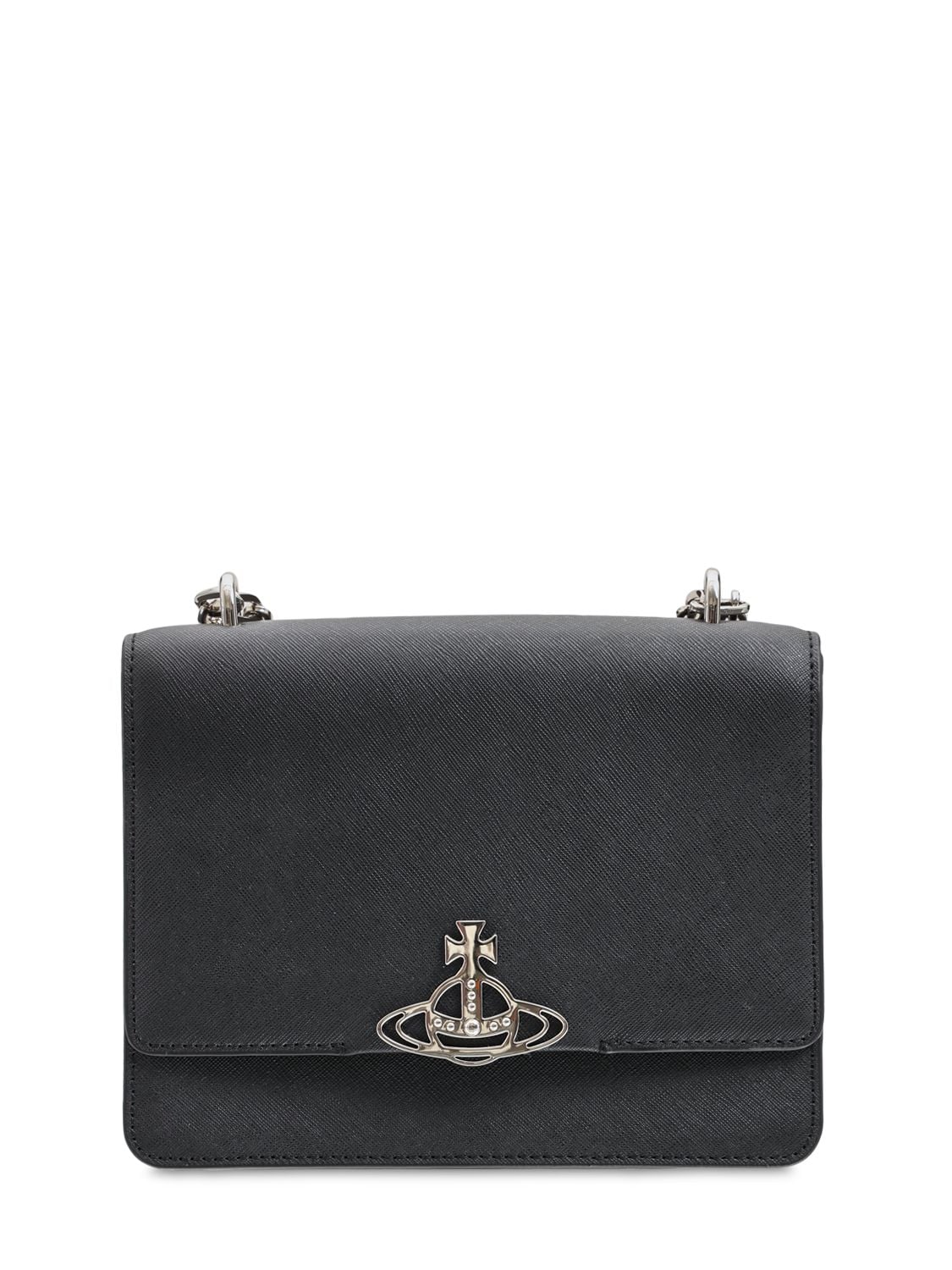 vivienne westwood saffiano crossbody bag