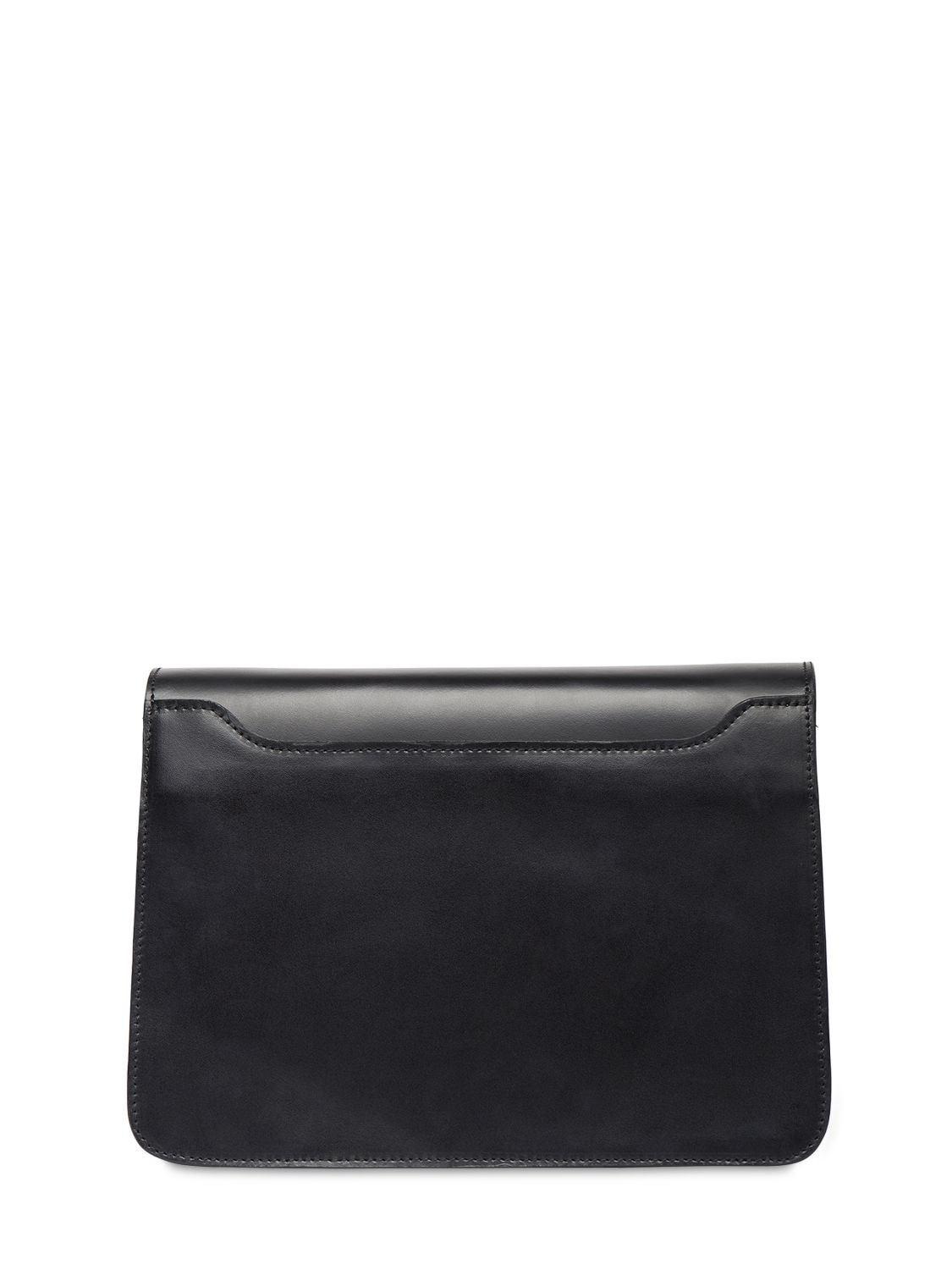 Shop Little Liffner Maccheroni Leather Shoulder Bag In Black