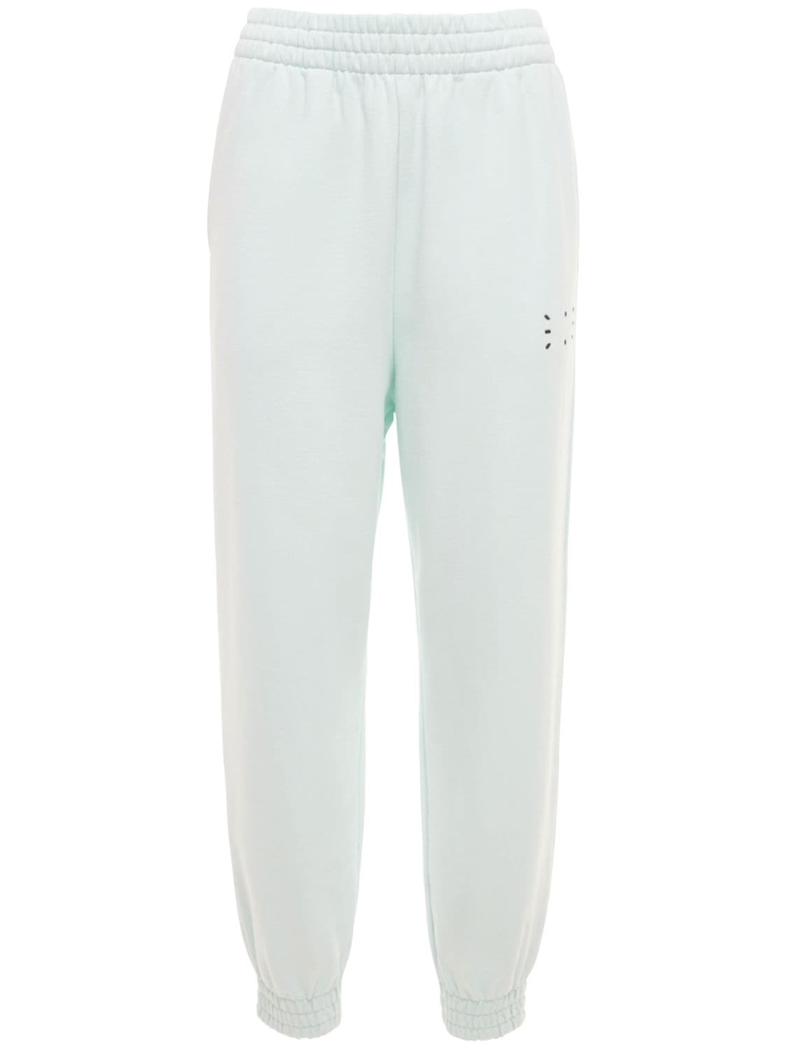 Mcq By Alexander Mcqueen Icon 0 Regular Cotton Sweatpants In 水绿色