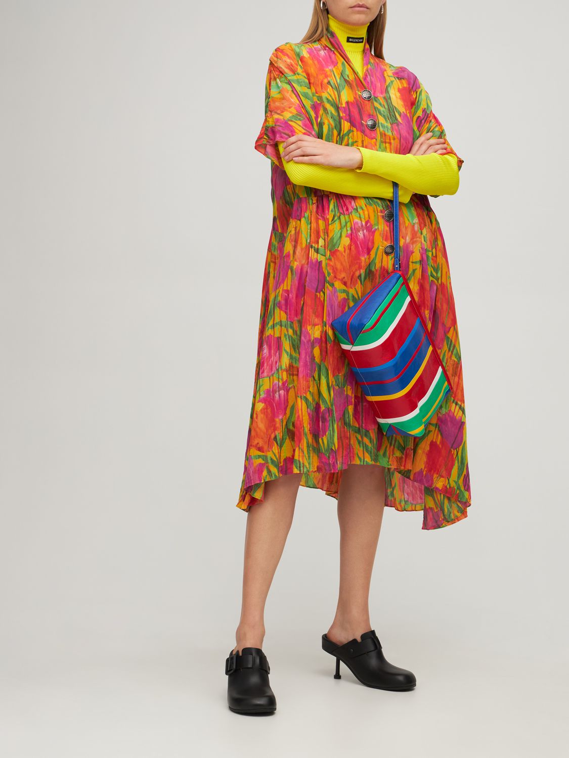 balenciaga tulip dress