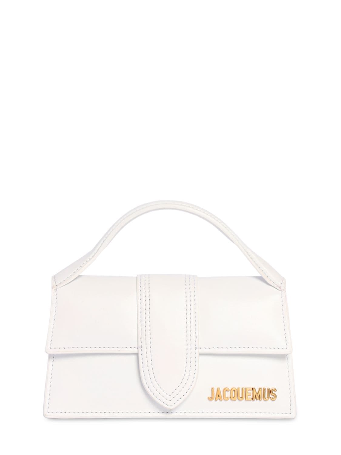 Image of Le Bambino Leather Top Handle Bag