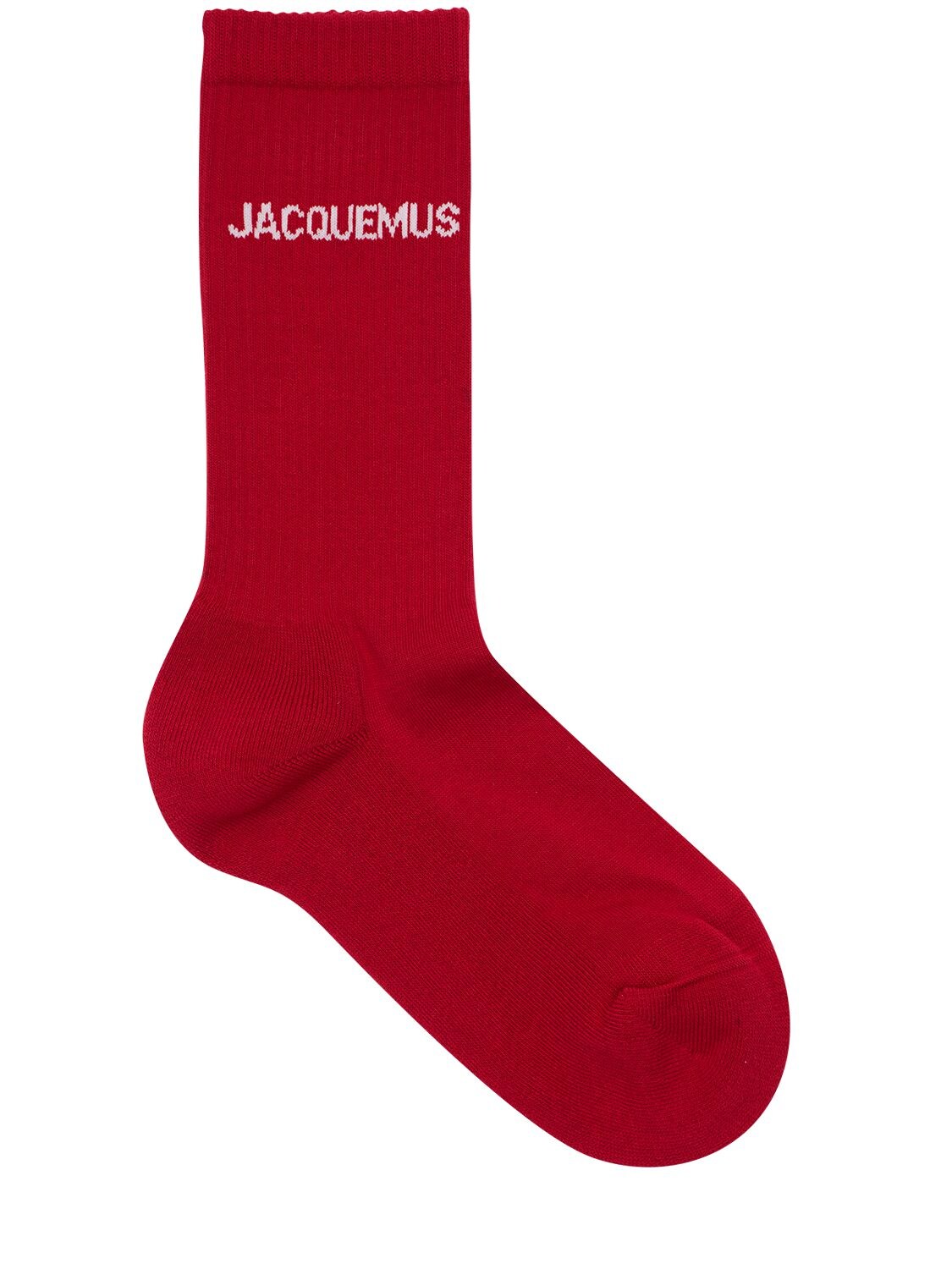 JACQUEMUS LES CHAUSSETTES印花棉袜,74I5CK087-UKVE0