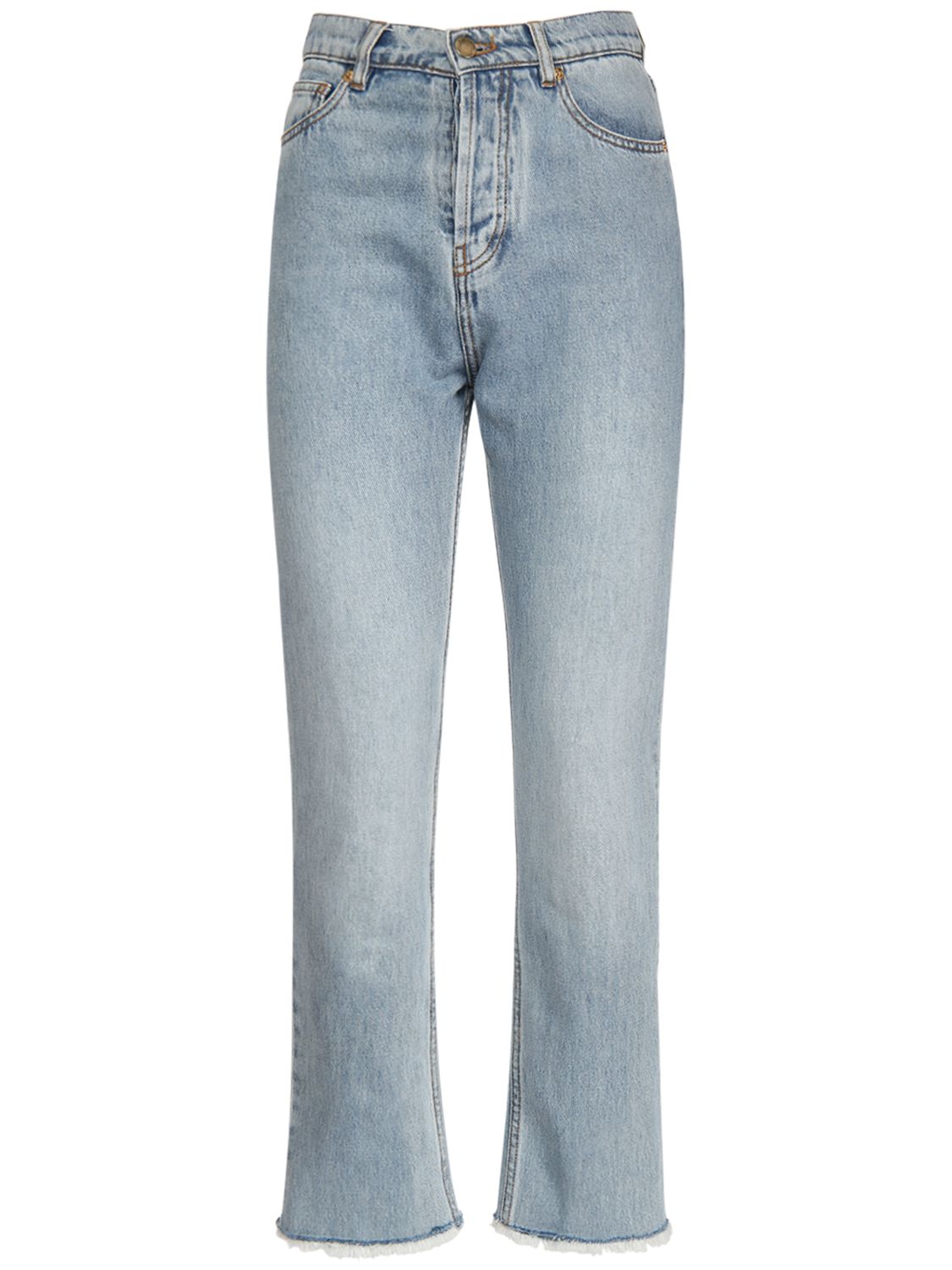 Cotton Denim Skinny ...
