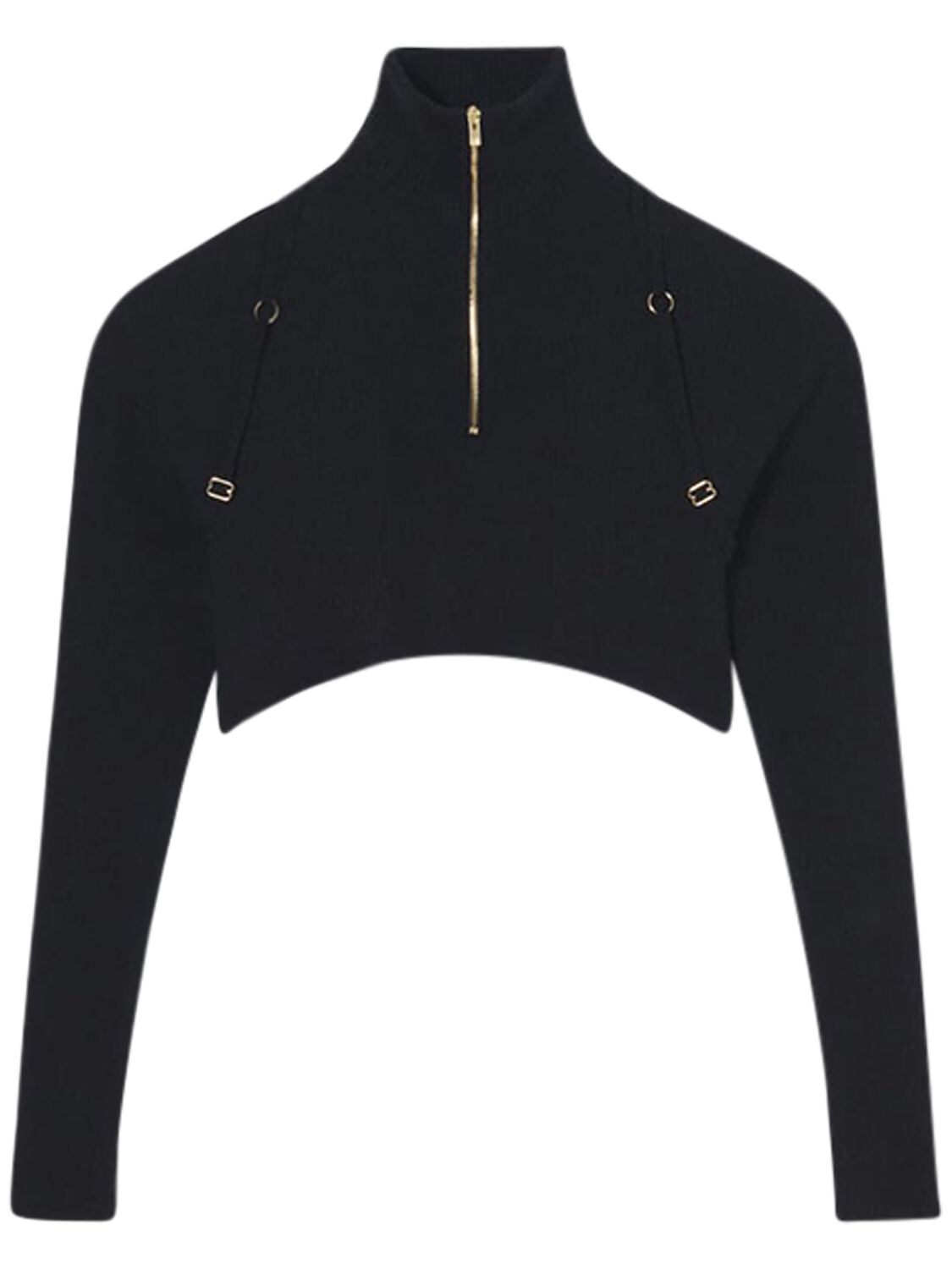 jacquemus la maille pralù cropped cardigan