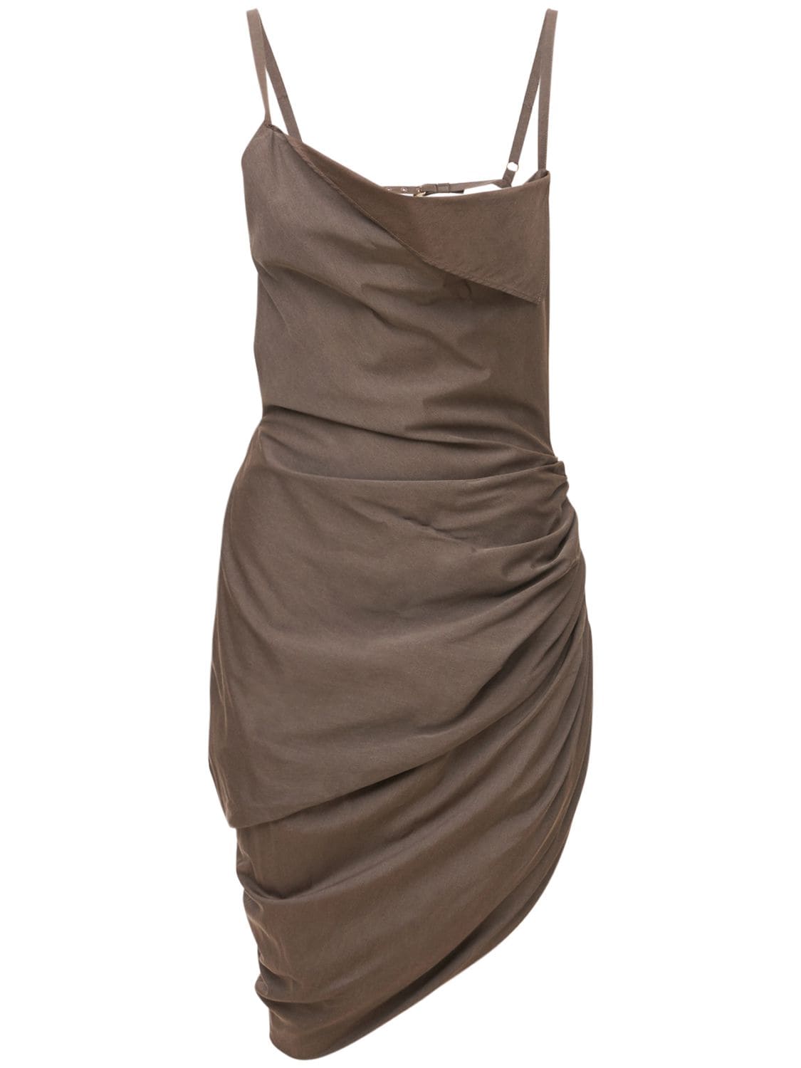 JACQUEMUS LA dressing gown SAUDADE MINI DRESS,74I5KX098-TELHSFQGQLJPV041