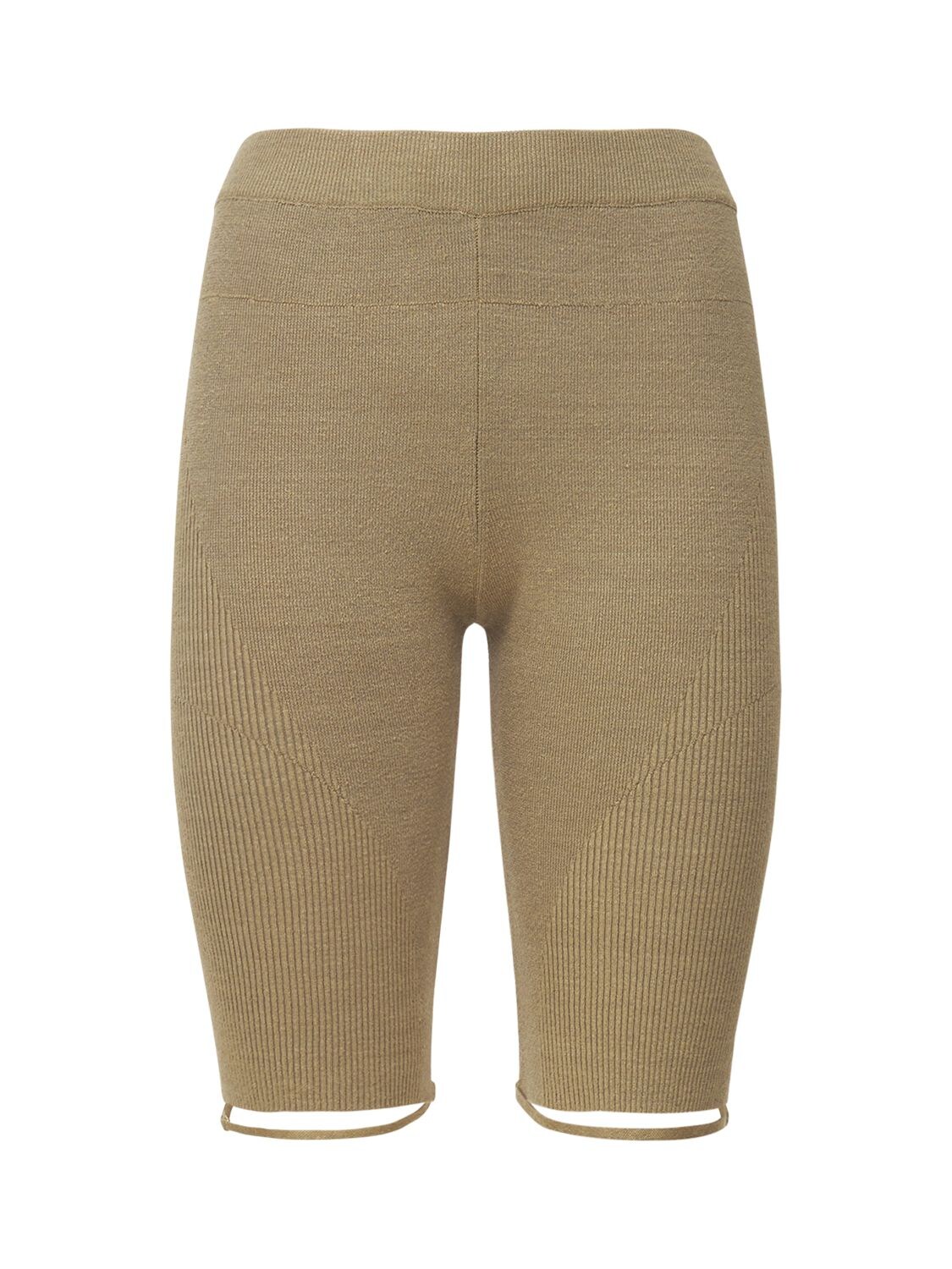 JACQUEMUS “LE SHORT SIERRA”亚麻针织短裤,74I5KX209-S0HBS0K1