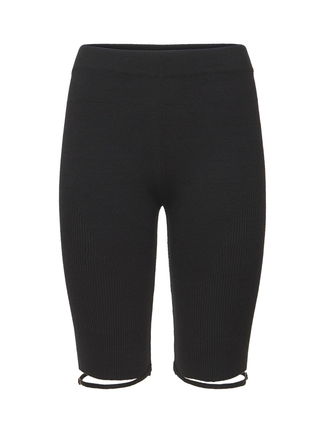 JACQUEMUS “LE SHORT SIERRA”亚麻针织短裤,74I5KX210-QKXBQ0S1