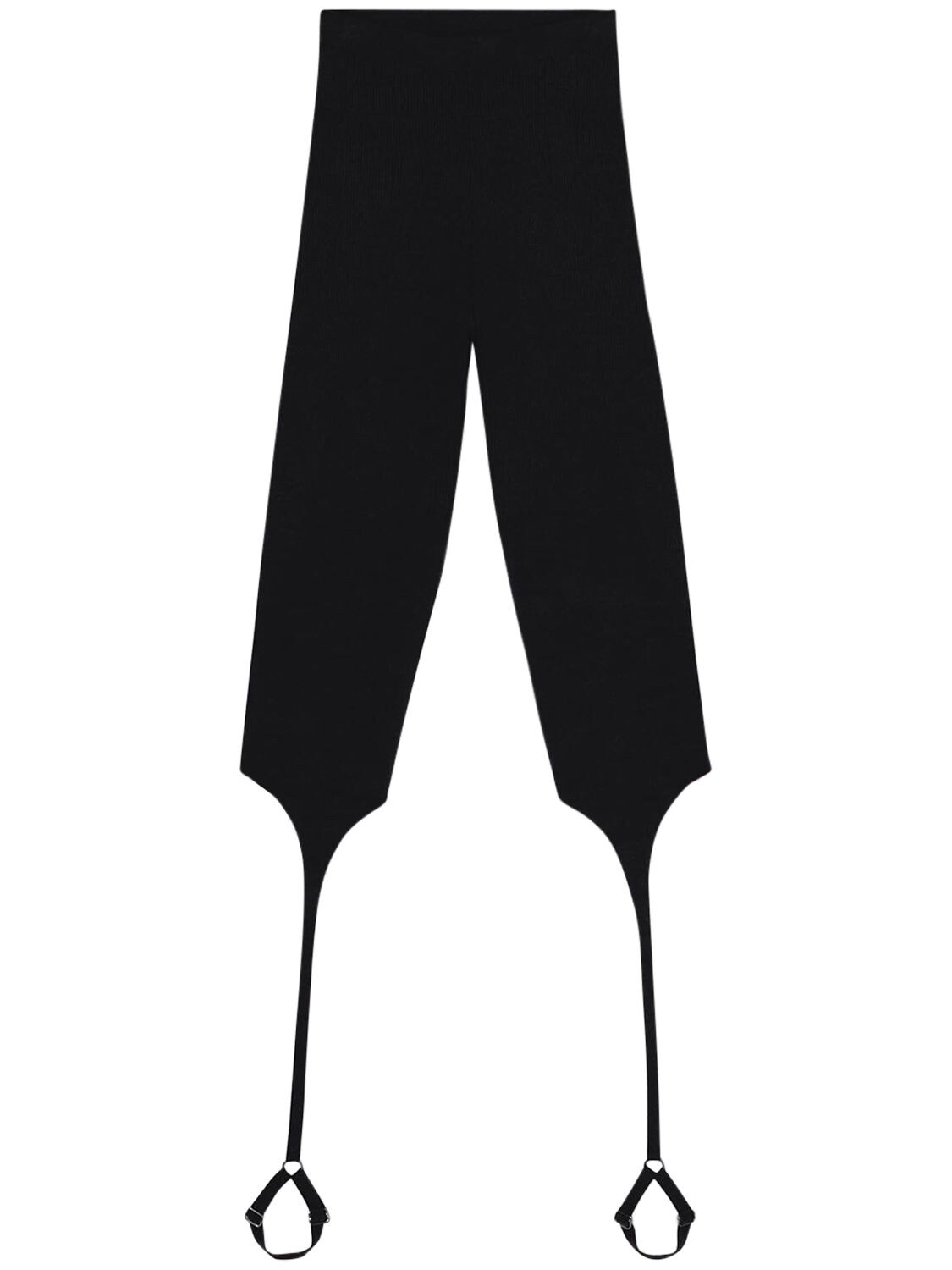 JACQUEMUS “LE COLLANT ALBA”粘胶纤维针织紧身裤,74I5KX212-QKXBQ0S1