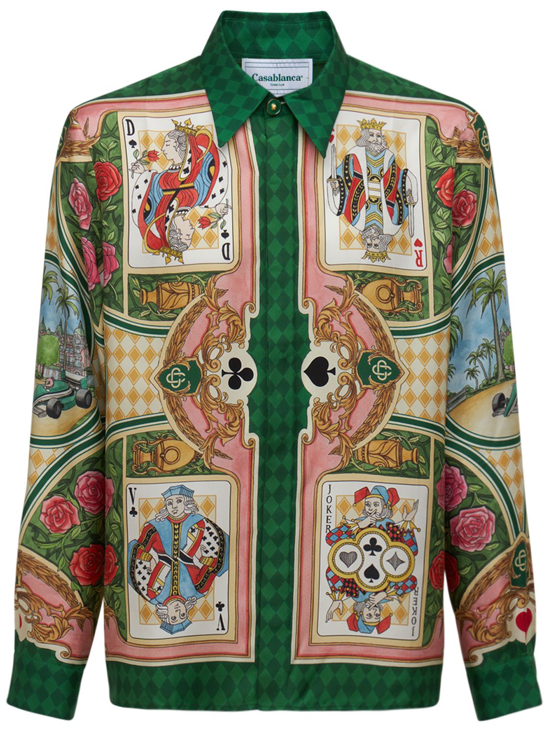 Printed Silk Twill S...