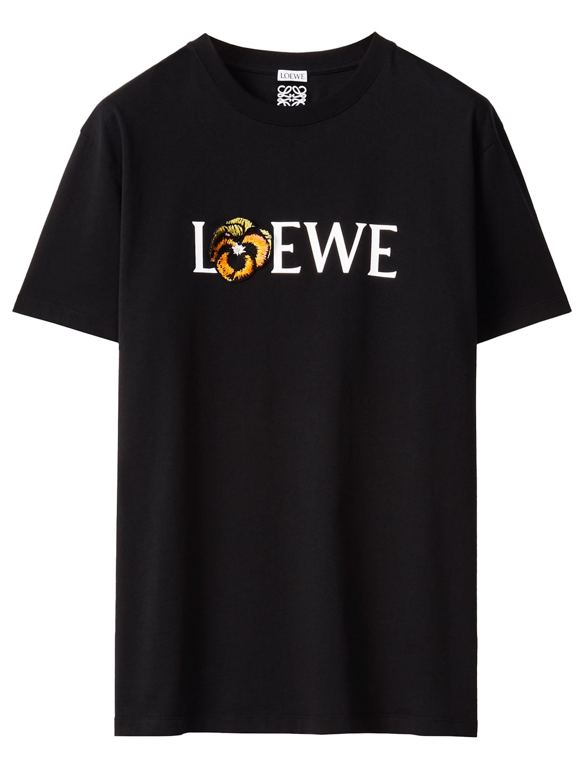 LOEWE LOGO棉质平纹针织T恤,74I6HC017-MTEWMA2